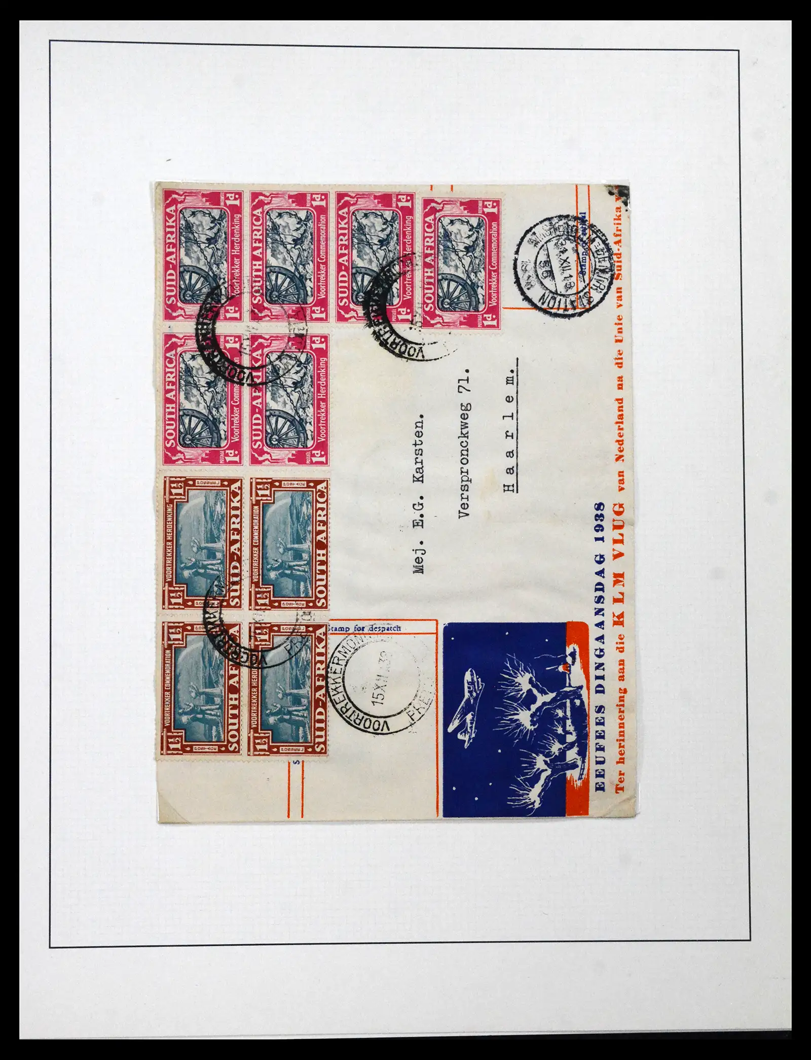 41559 0011 - Stamp collection 41559 South Africa / South West Africa 1913-1961.