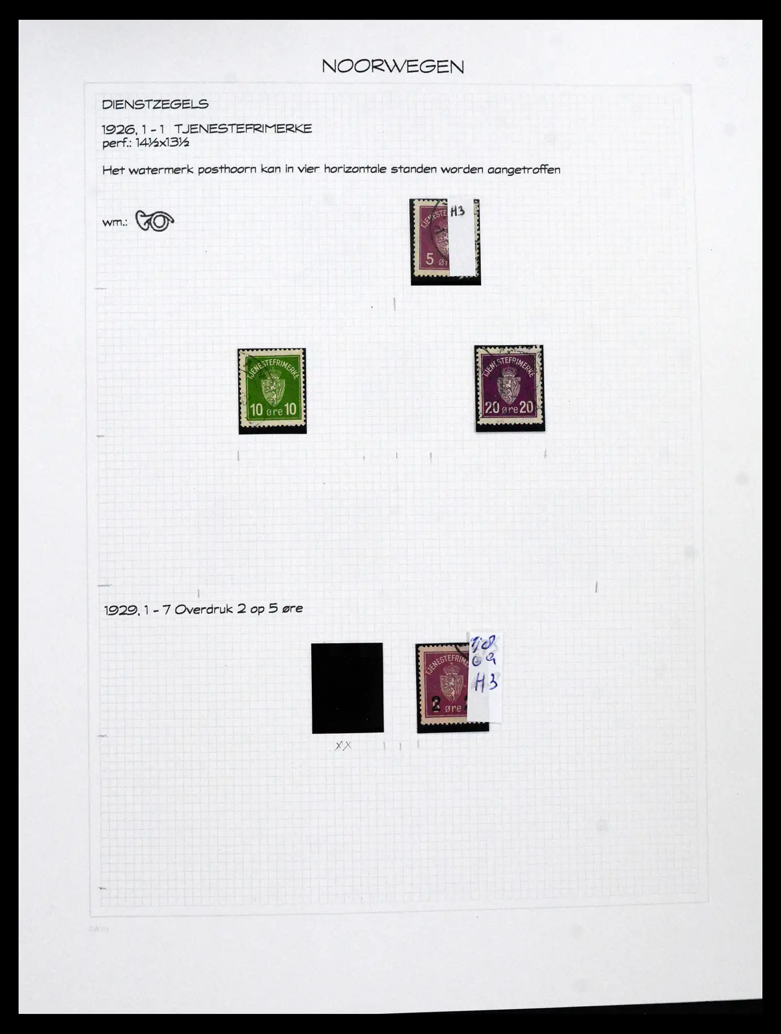 41563 0021 - Stamp collection 41563 Scandinavia BOB 1871-2002.