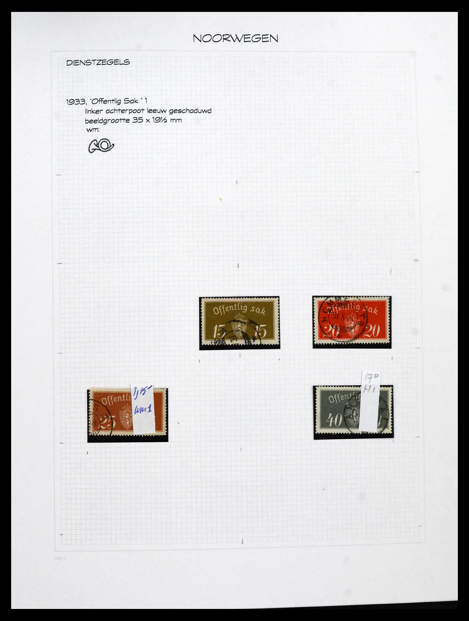 41563 0023 - Stamp collection 41563 Scandinavia BOB 1871-2002.