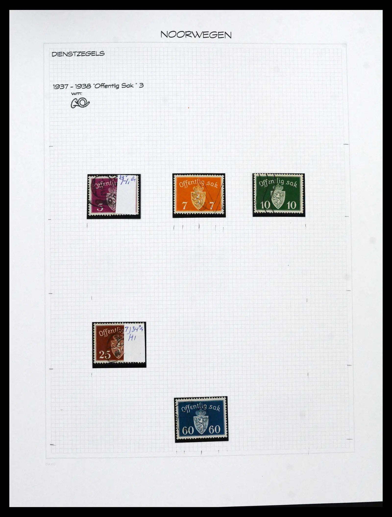 41563 0032 - Stamp collection 41563 Scandinavia BOB 1871-2002.