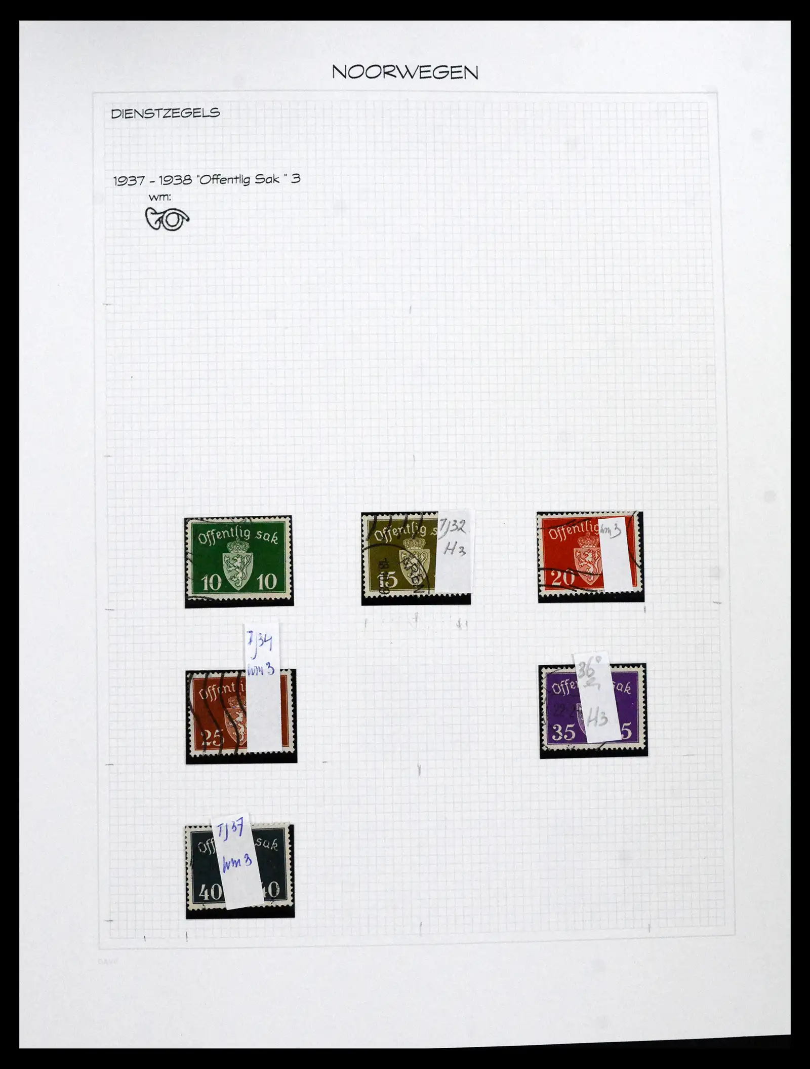 41563 0034 - Stamp collection 41563 Scandinavia BOB 1871-2002.