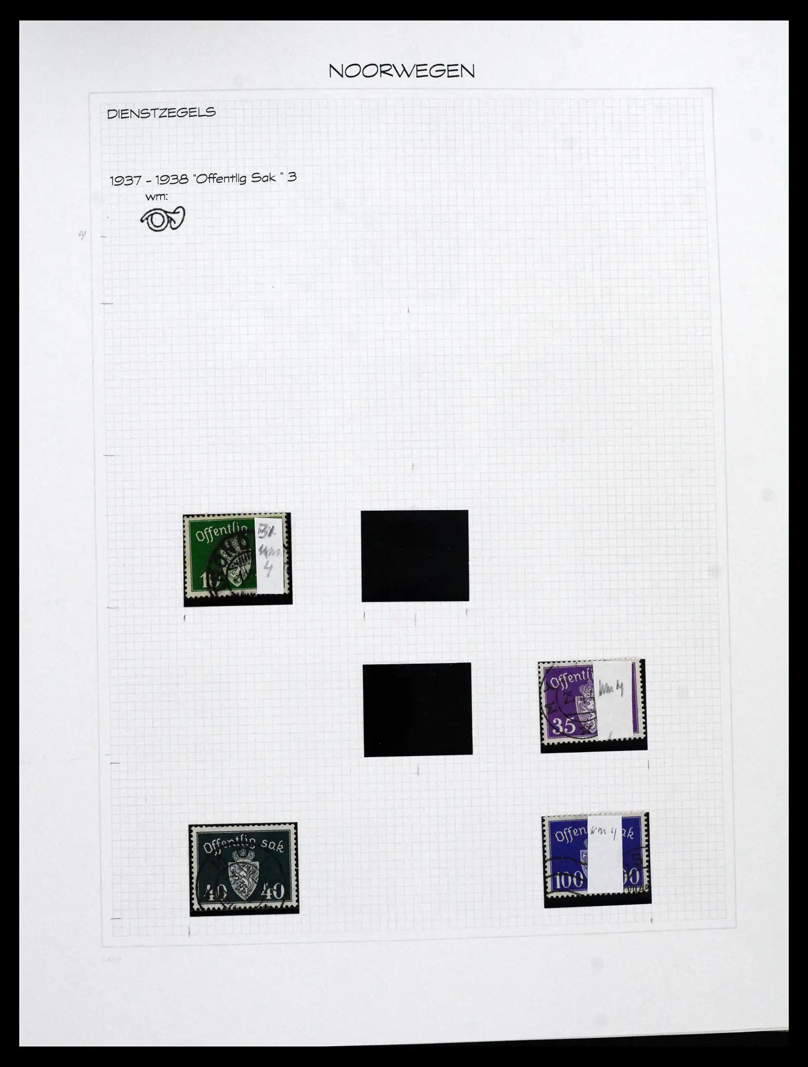 41563 0035 - Stamp collection 41563 Scandinavia BOB 1871-2002.