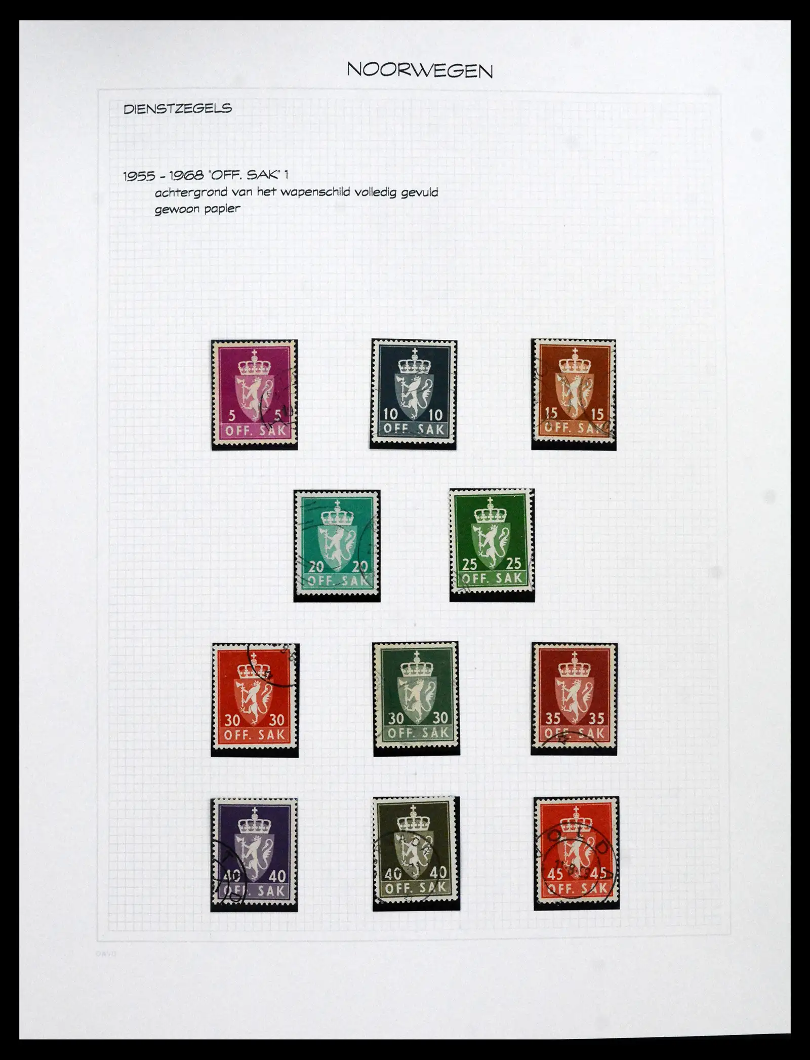 41563 0039 - Stamp collection 41563 Scandinavia BOB 1871-2002.