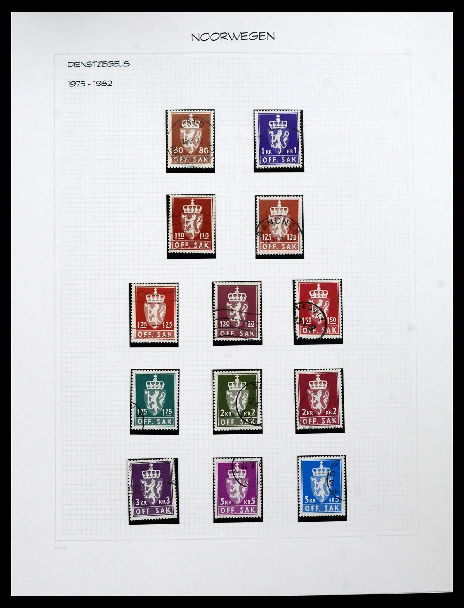 41563 0044 - Stamp collection 41563 Scandinavia BOB 1871-2002.