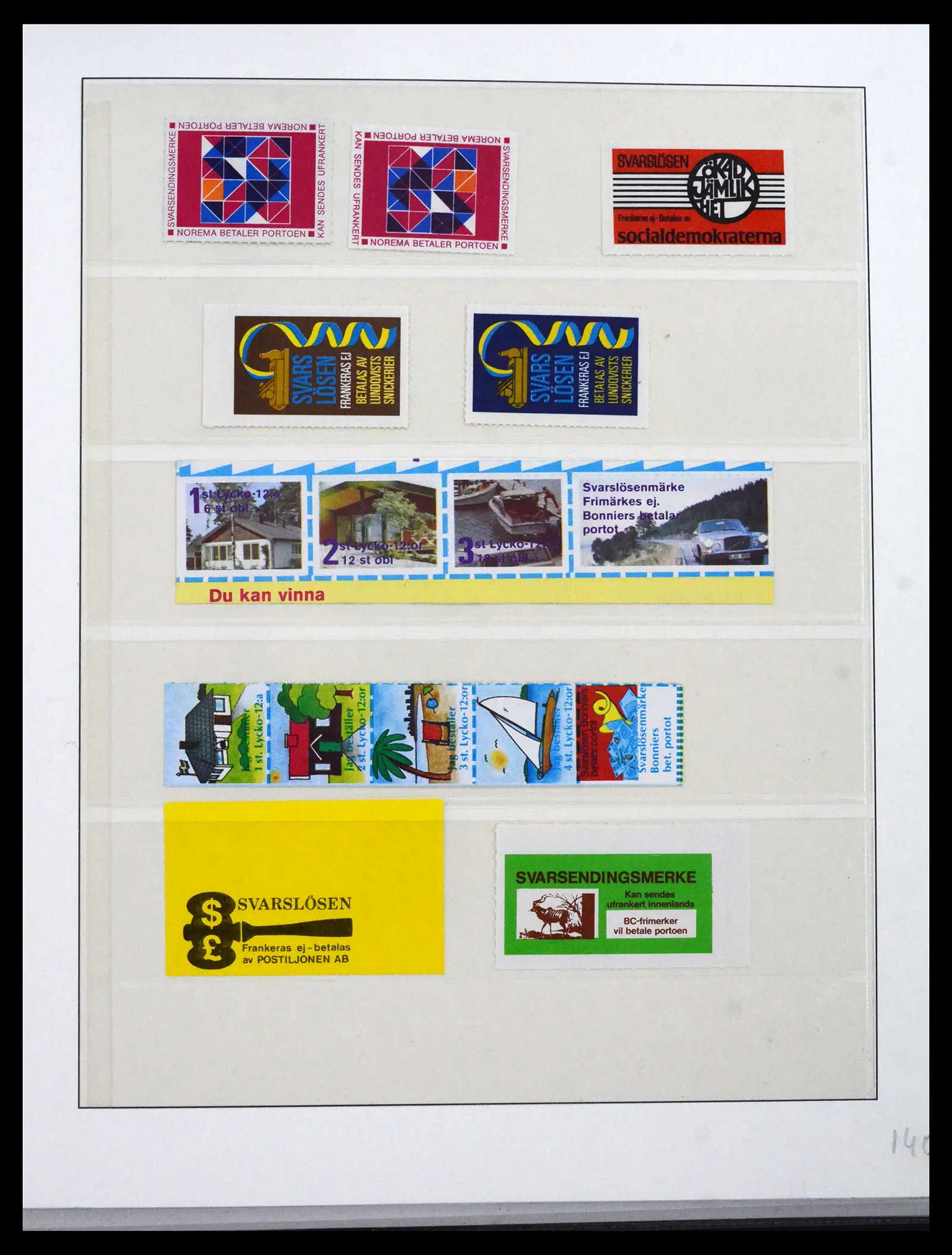 41563 0078 - Stamp collection 41563 Scandinavia BOB 1871-2002.