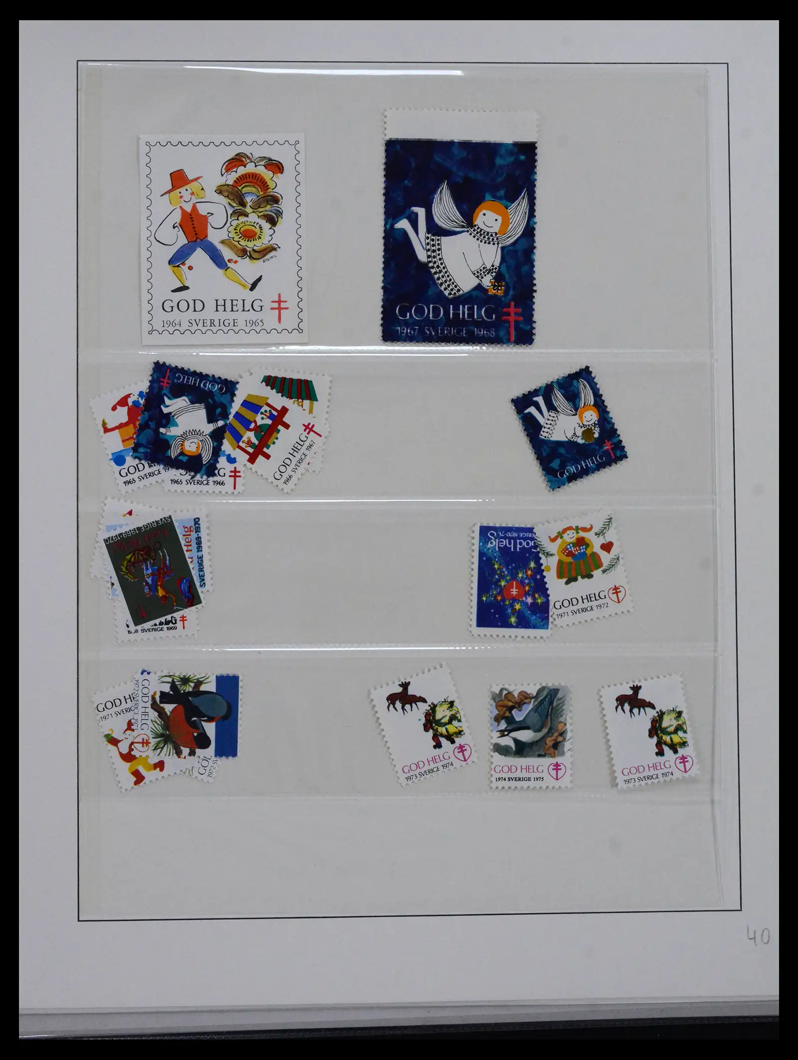 41563 0084 - Stamp collection 41563 Scandinavia BOB 1871-2002.