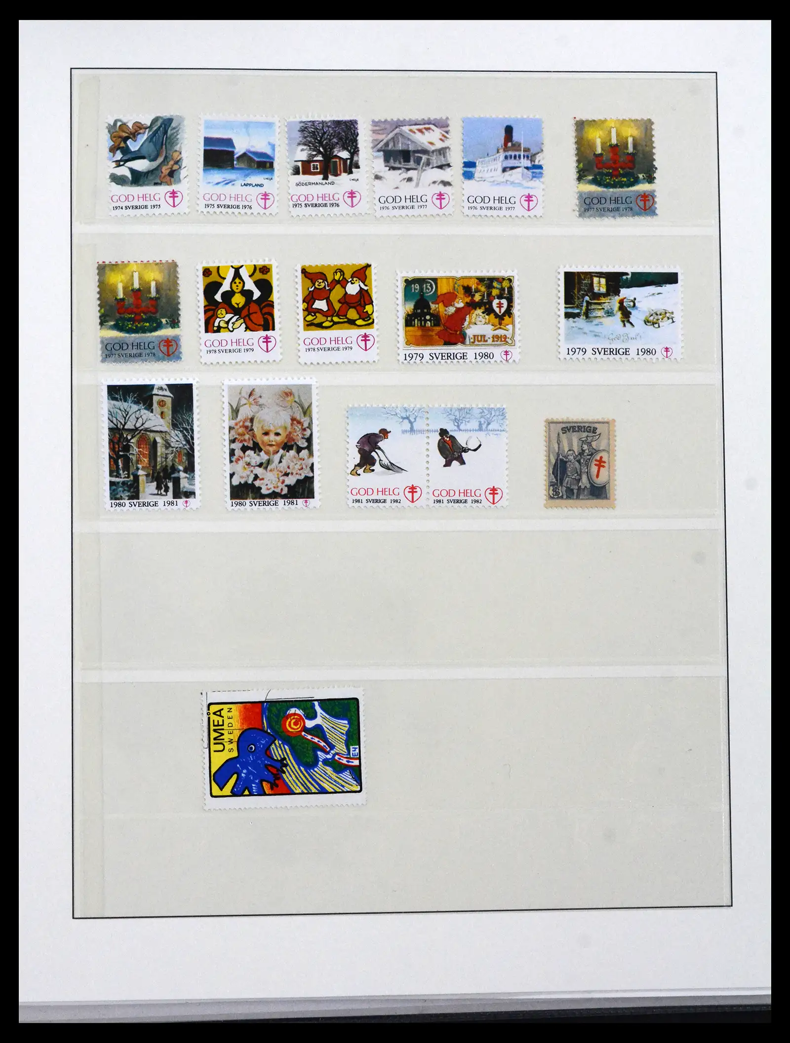 41563 0085 - Stamp collection 41563 Scandinavia BOB 1871-2002.