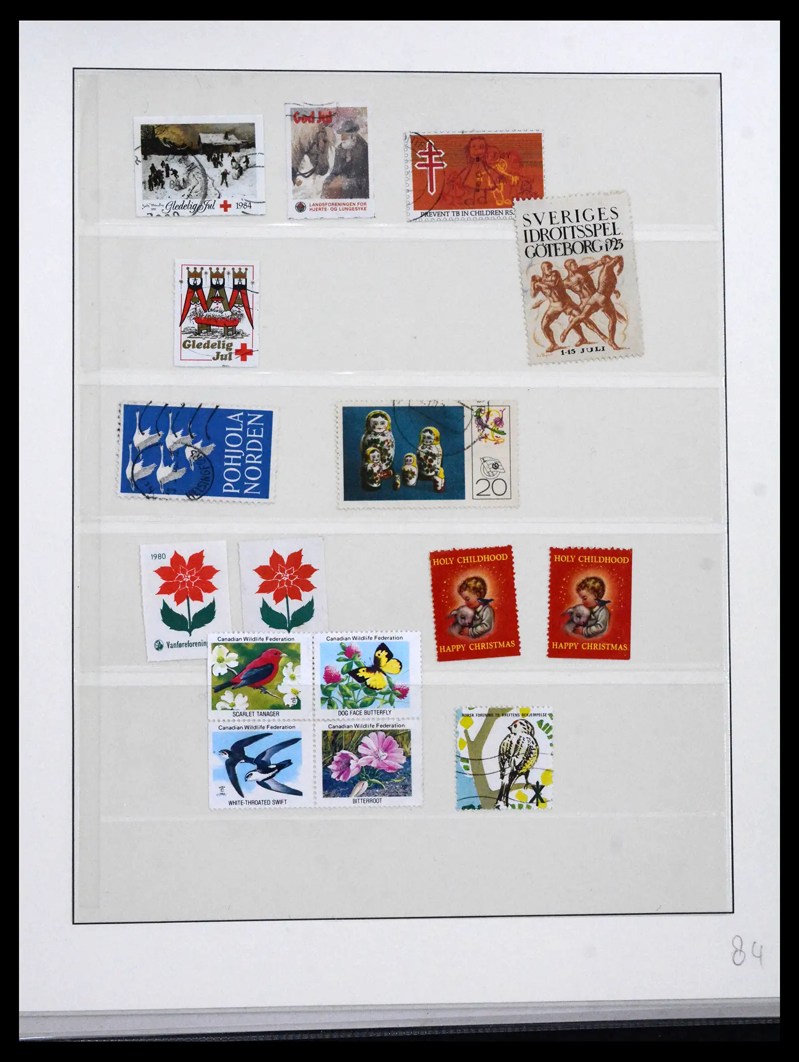 41563 0089 - Stamp collection 41563 Scandinavia BOB 1871-2002.