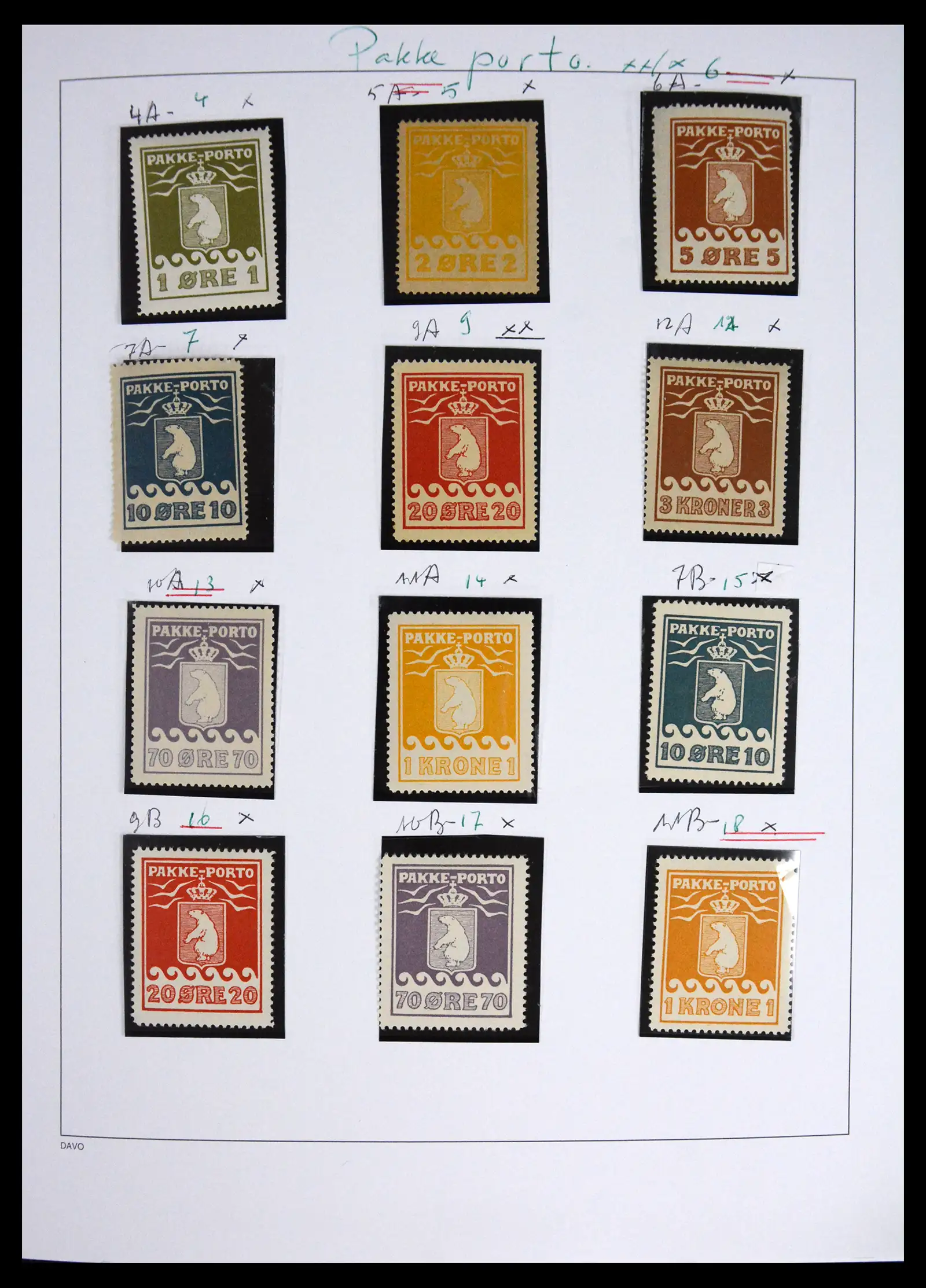 41567 0001 - Stamp collection 41567 Greenland 1905-2011.