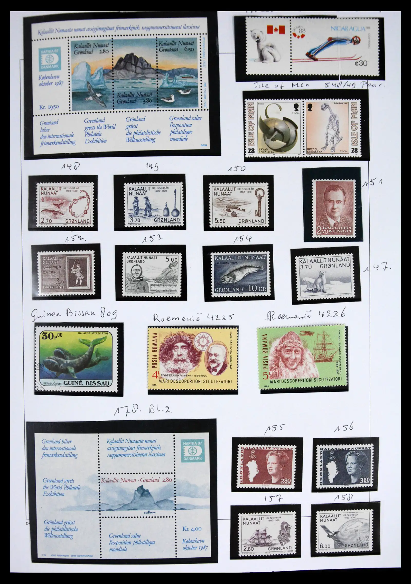 41567 0017 - Stamp collection 41567 Greenland 1905-2011.