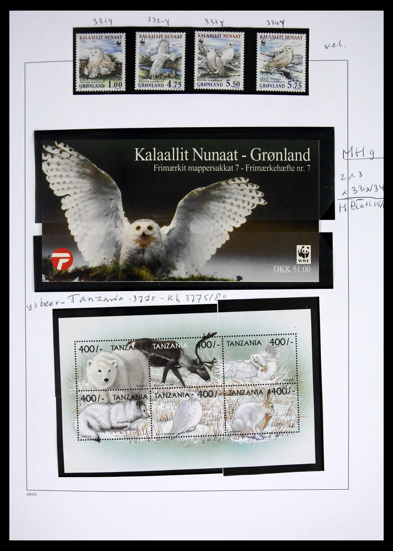 41567 0044 - Stamp collection 41567 Greenland 1905-2011.