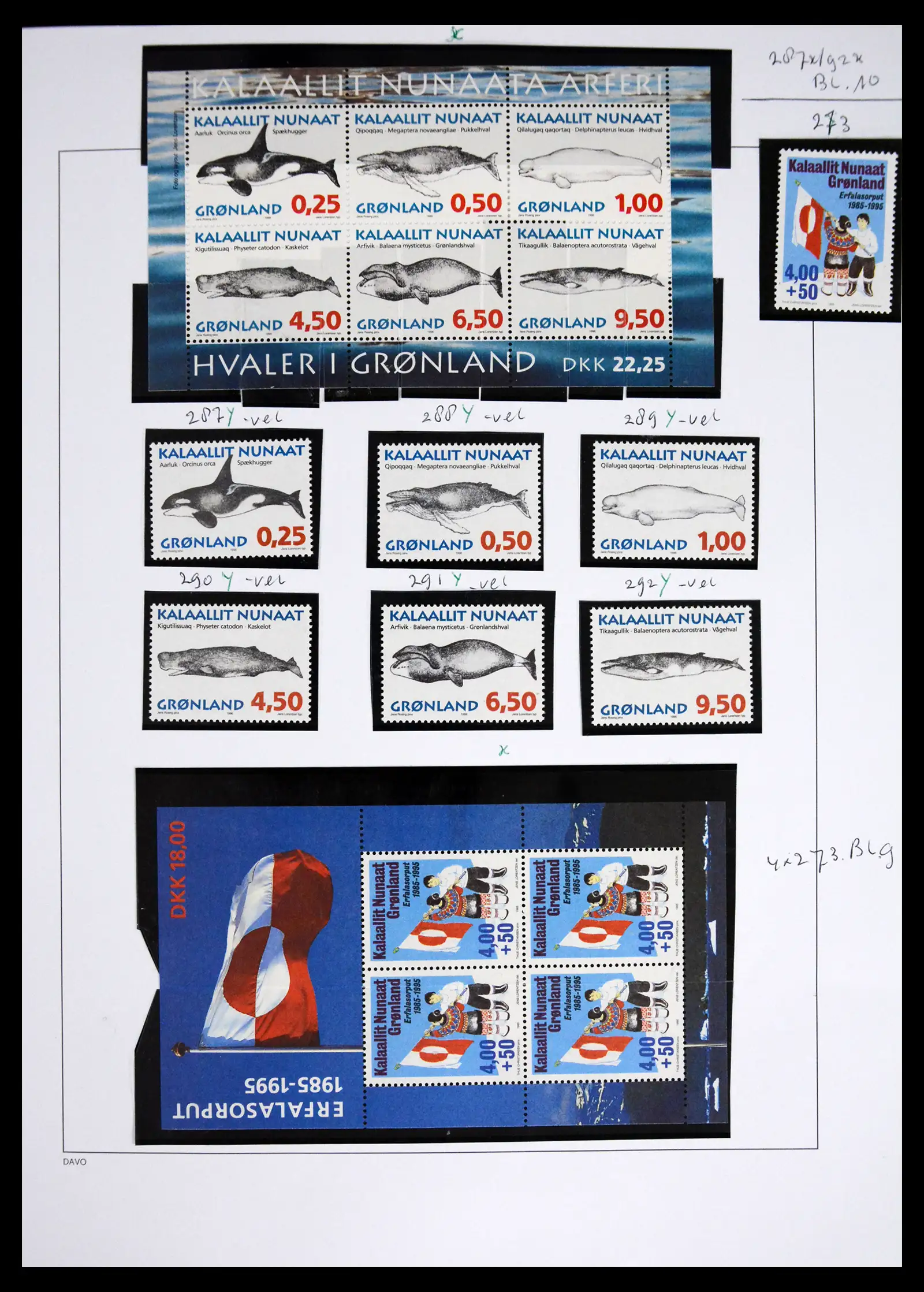 41567 0050 - Stamp collection 41567 Greenland 1905-2011.
