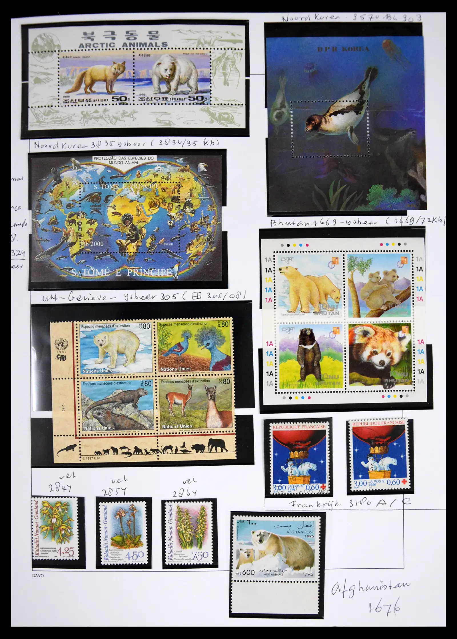 41567 0054 - Stamp collection 41567 Greenland 1905-2011.