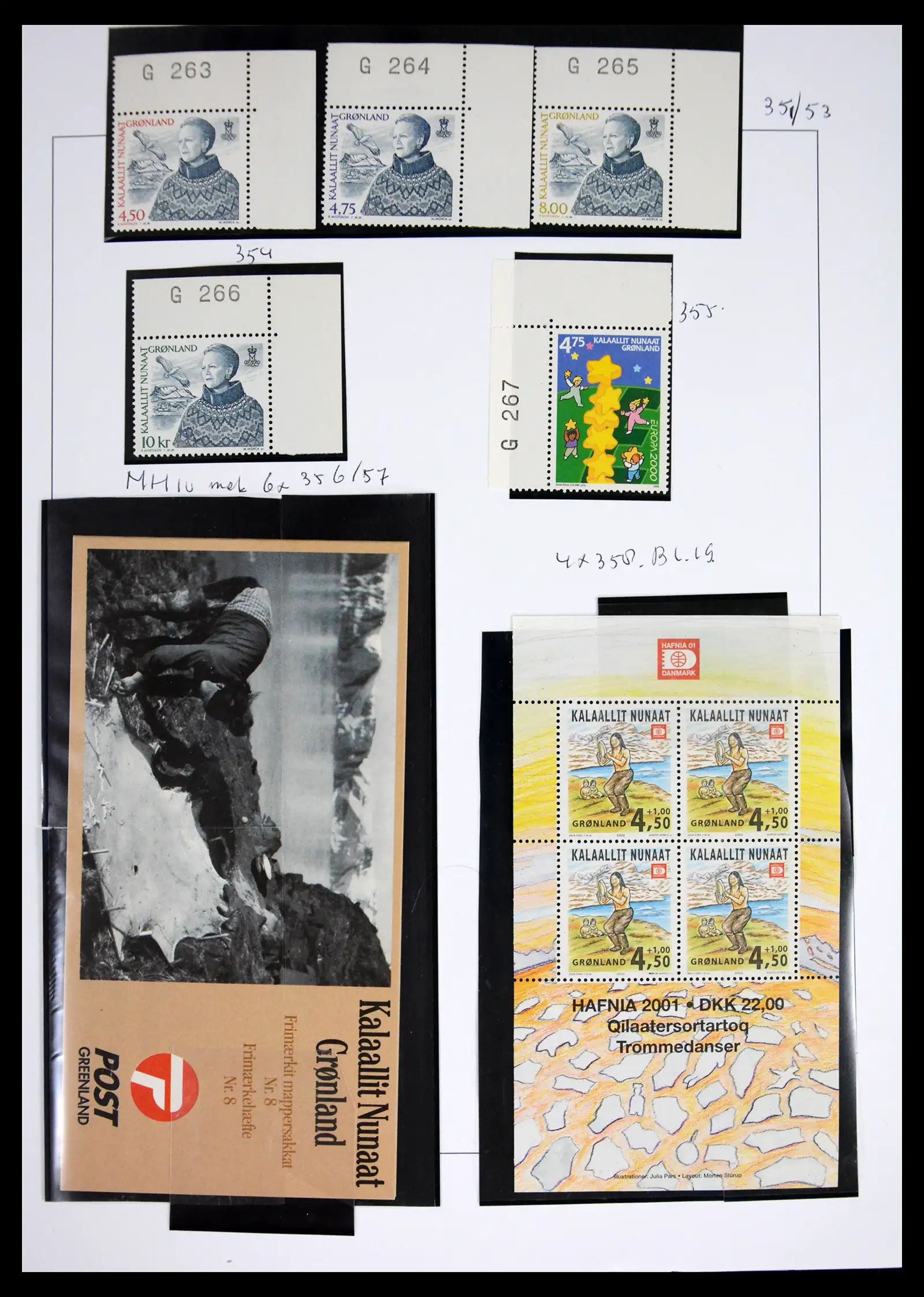 41567 0062 - Stamp collection 41567 Greenland 1905-2011.