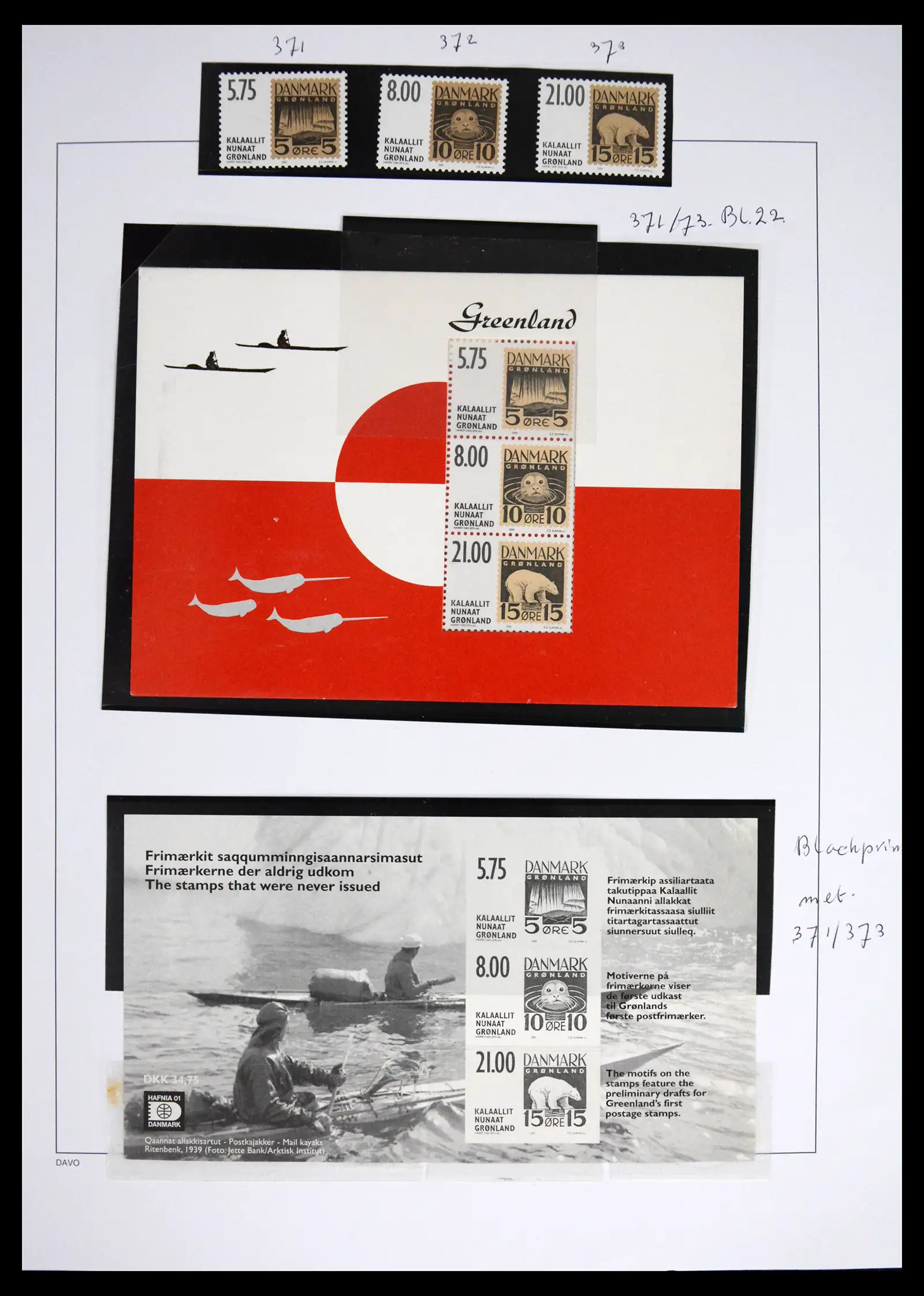 41567 0066 - Stamp collection 41567 Greenland 1905-2011.