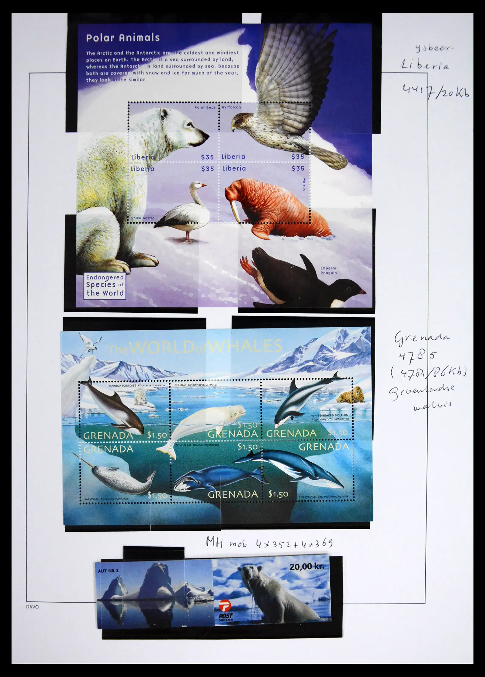 41567 0069 - Stamp collection 41567 Greenland 1905-2011.