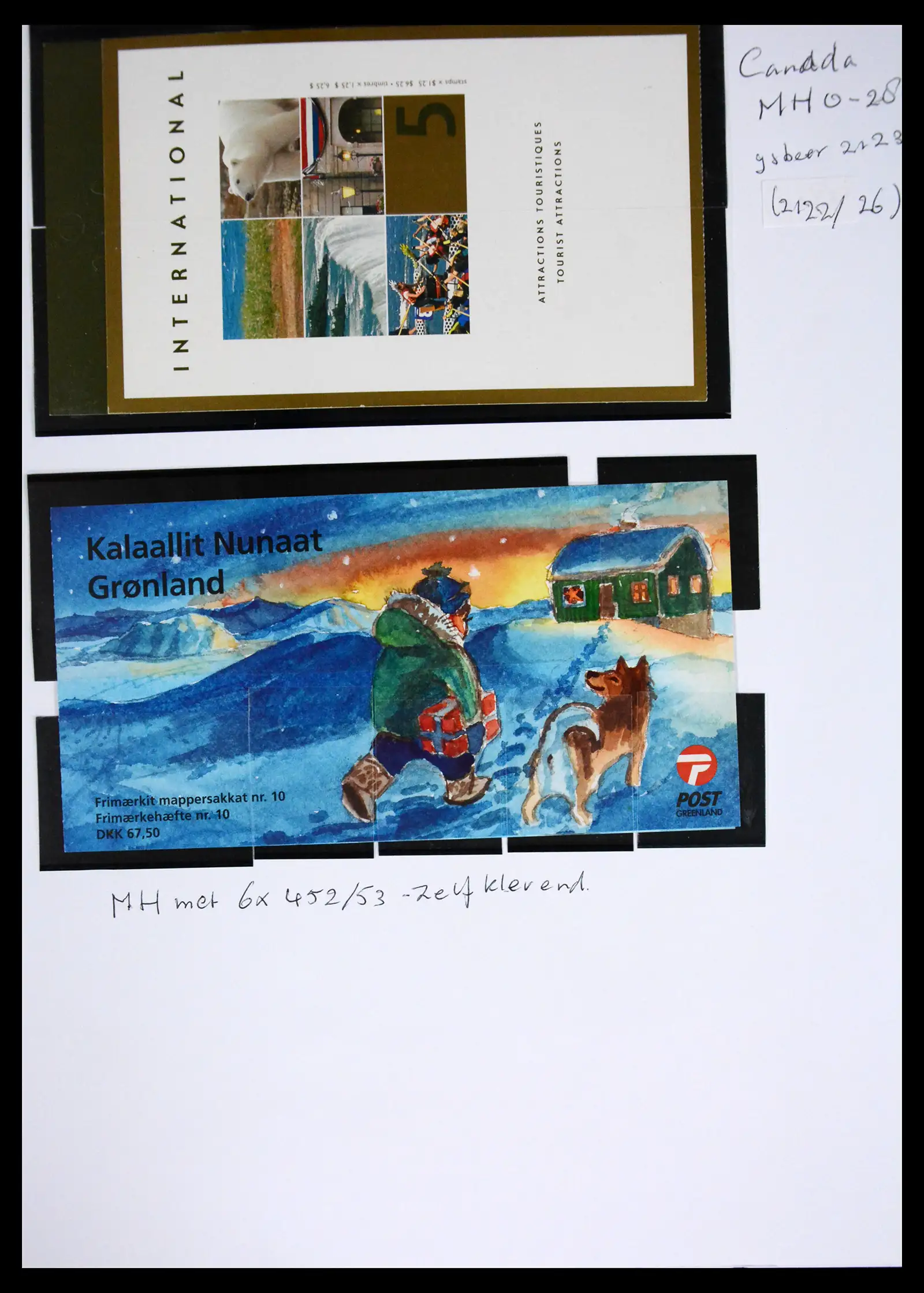 41567 0100 - Stamp collection 41567 Greenland 1905-2011.