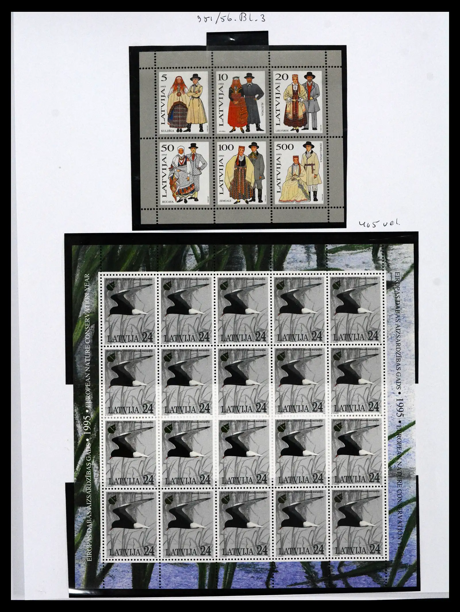 41571 0082 - Postzegelverzameling 41571 Baltische Staten 1991-2010.