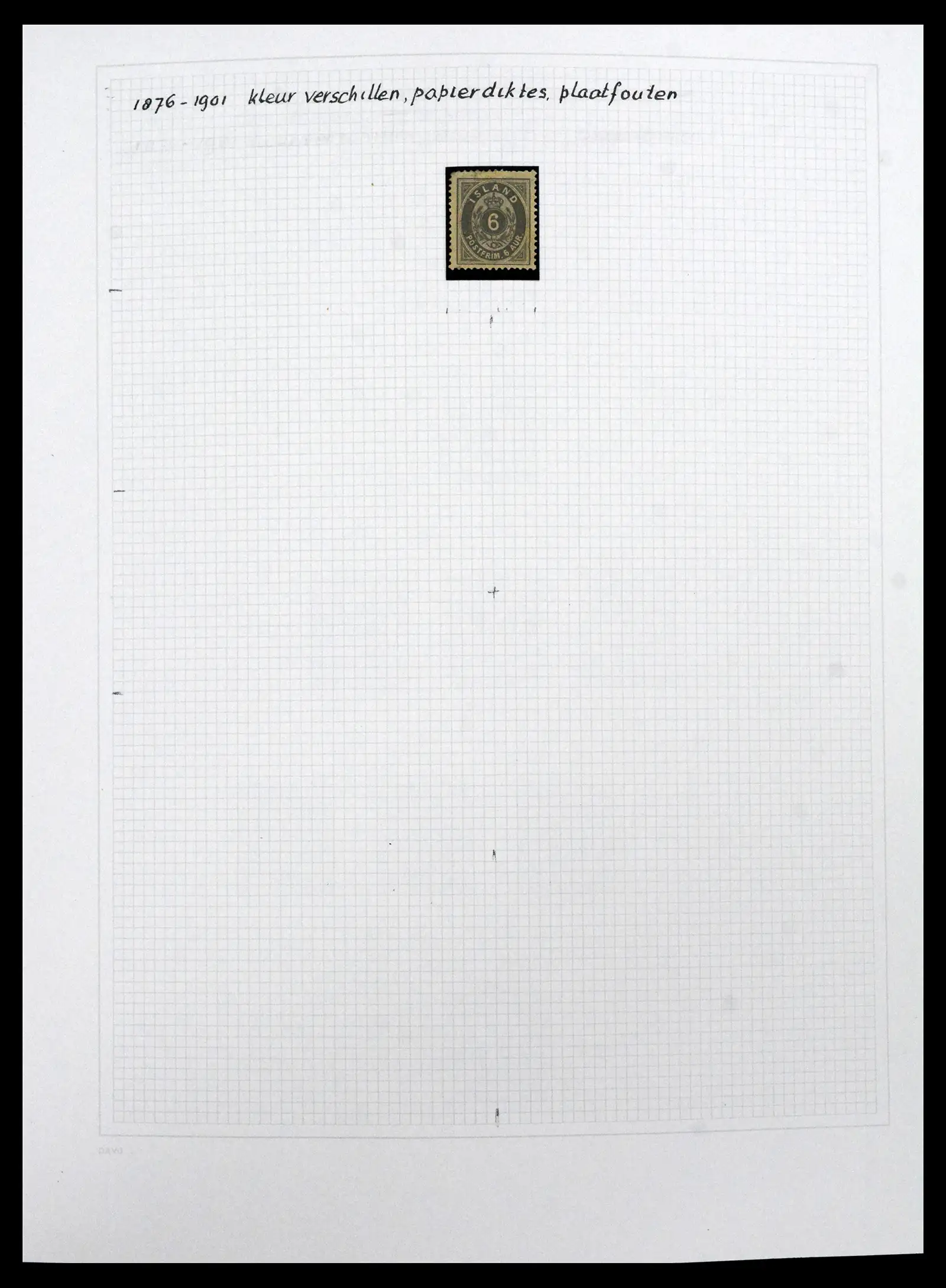 41572 0005 - Postzegelverzameling 41572 IJsland 1873-2010.