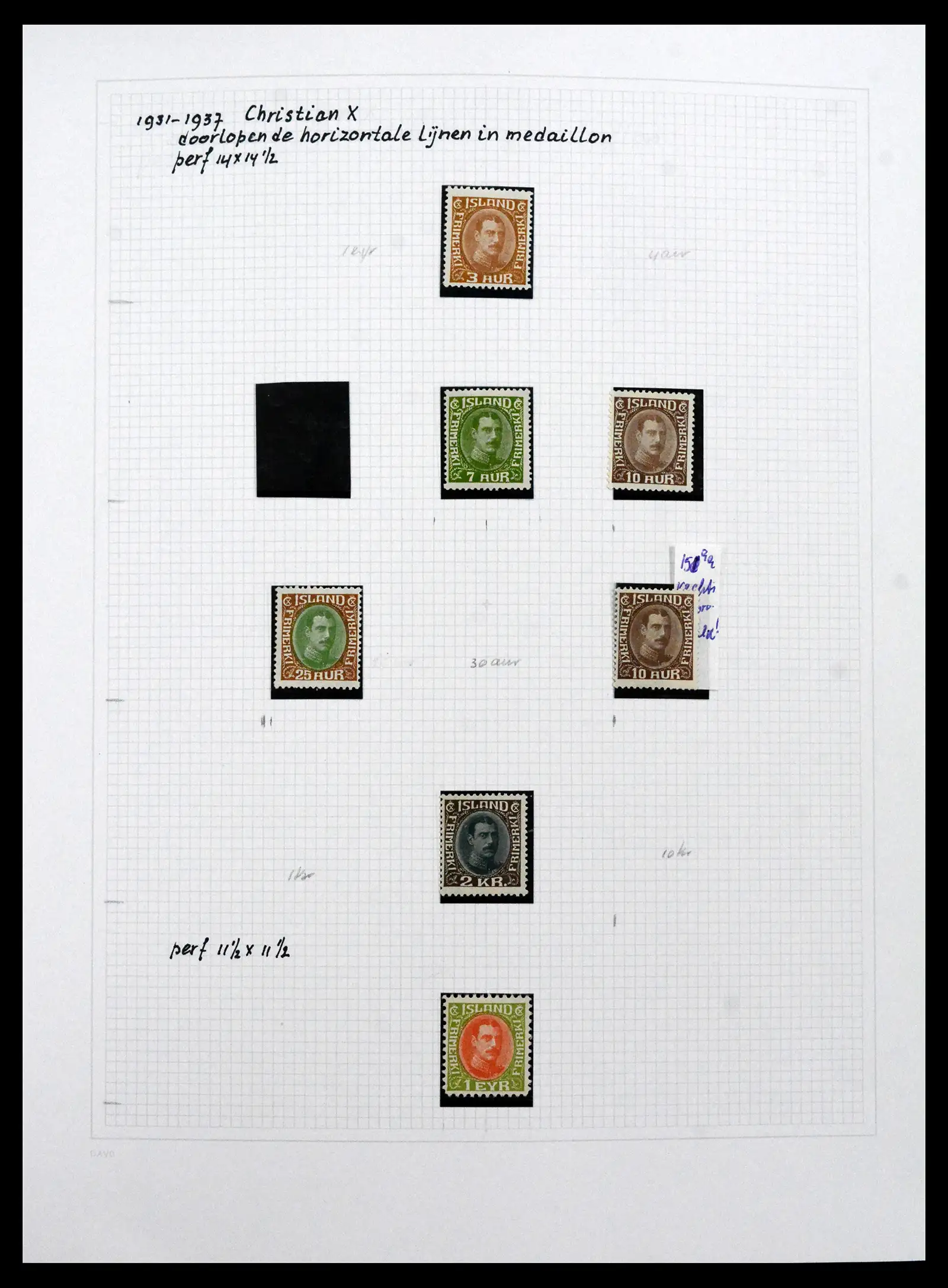 41572 0026 - Postzegelverzameling 41572 IJsland 1873-2010.