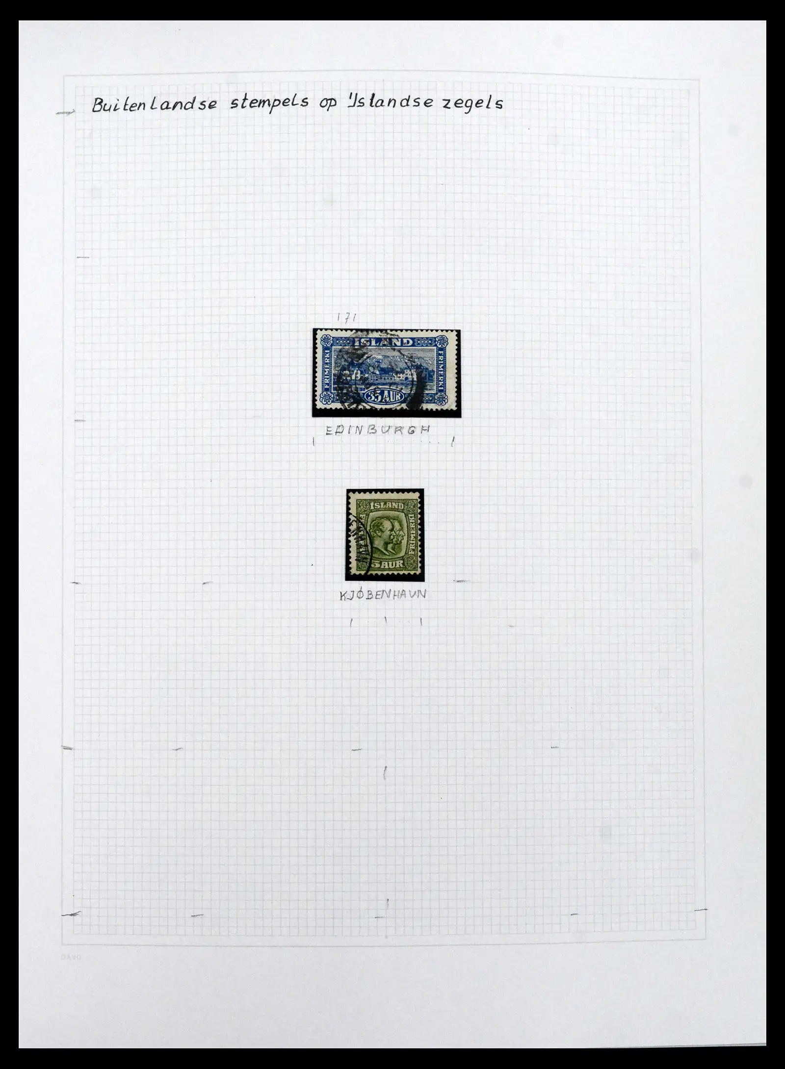 41572 0036 - Postzegelverzameling 41572 IJsland 1873-2010.