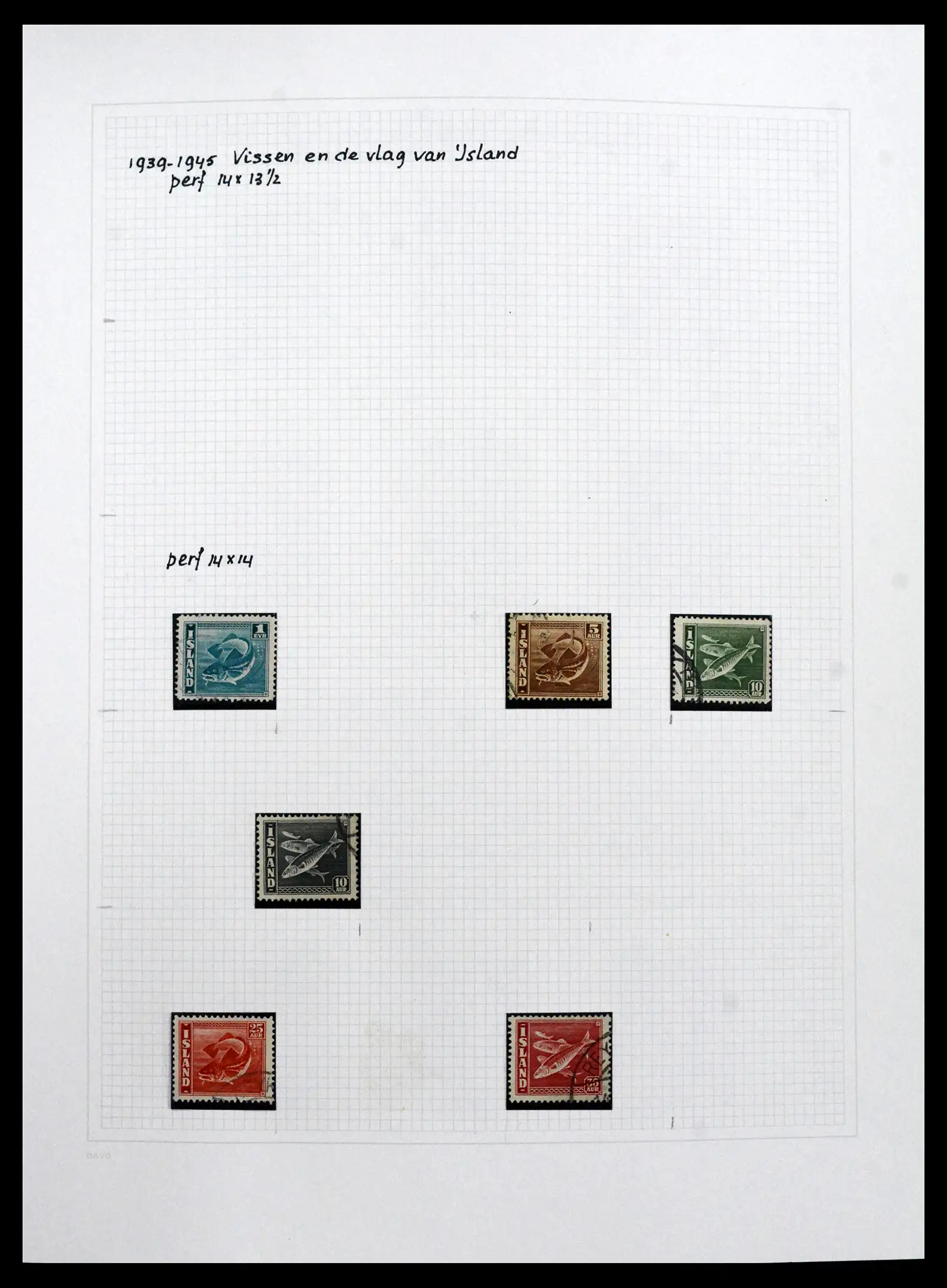 41572 0048 - Postzegelverzameling 41572 IJsland 1873-2010.