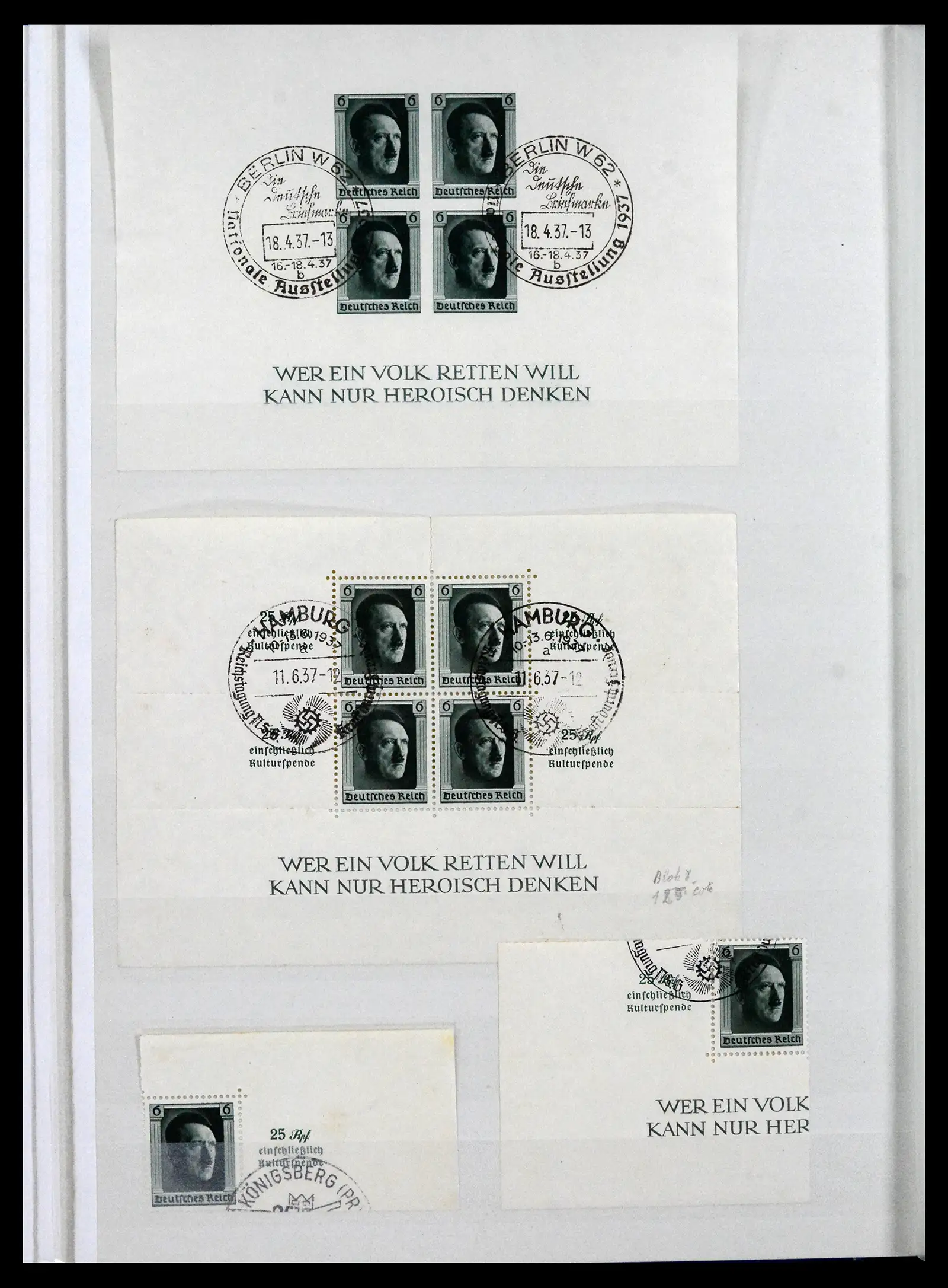 41580 0014 - Stamp collection 41580 German Reich used 1872-1939.