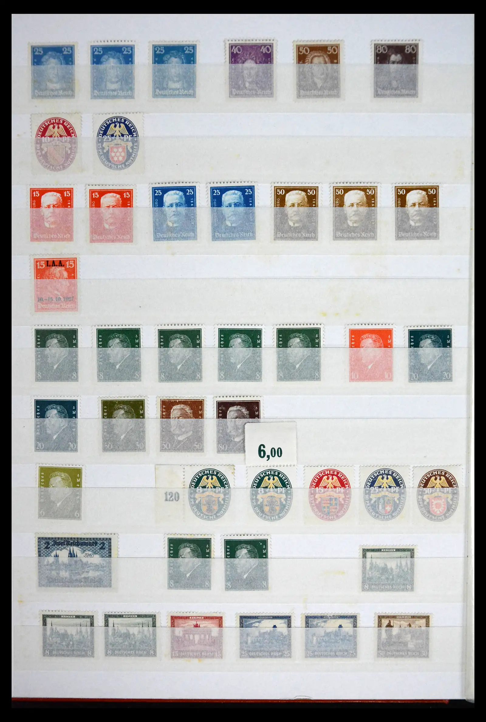 41585 0004 - Stamp collection 41585 German Reich MNH 1872-1945.