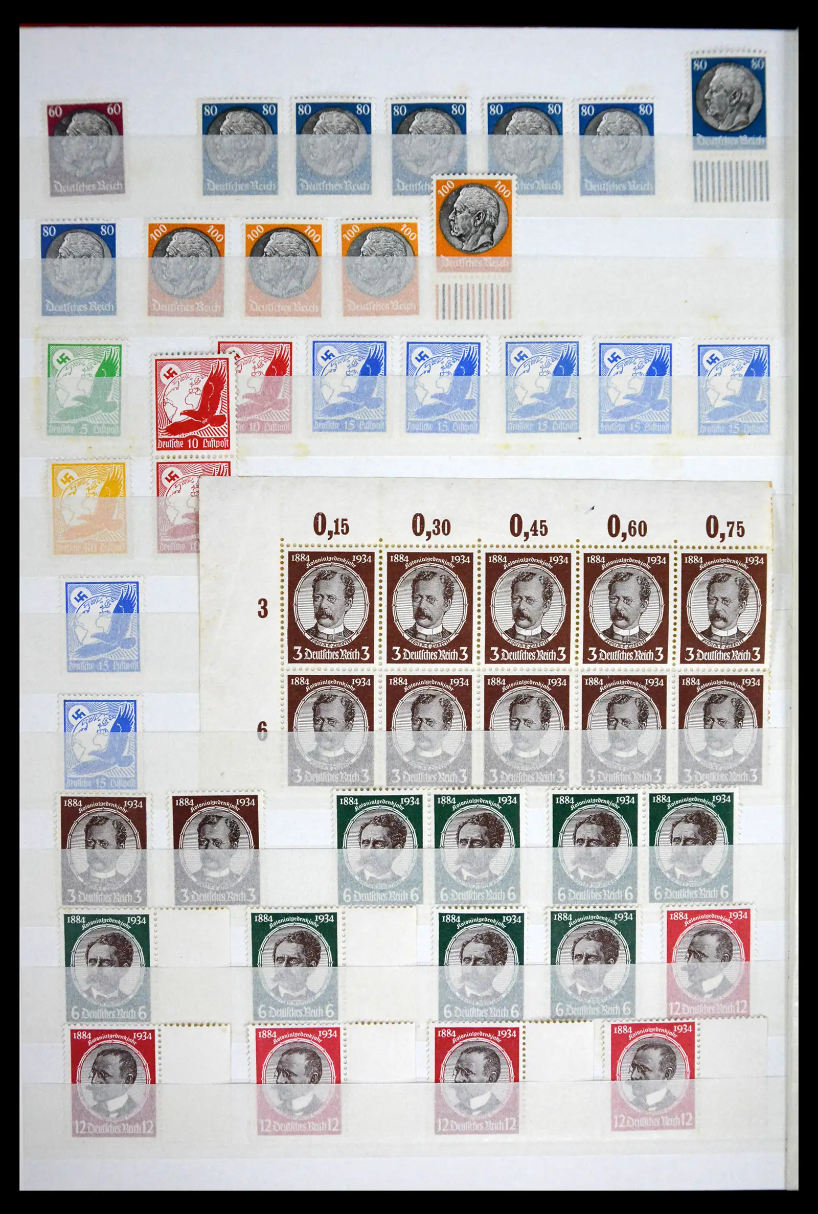 41585 0008 - Stamp collection 41585 German Reich MNH 1872-1945.