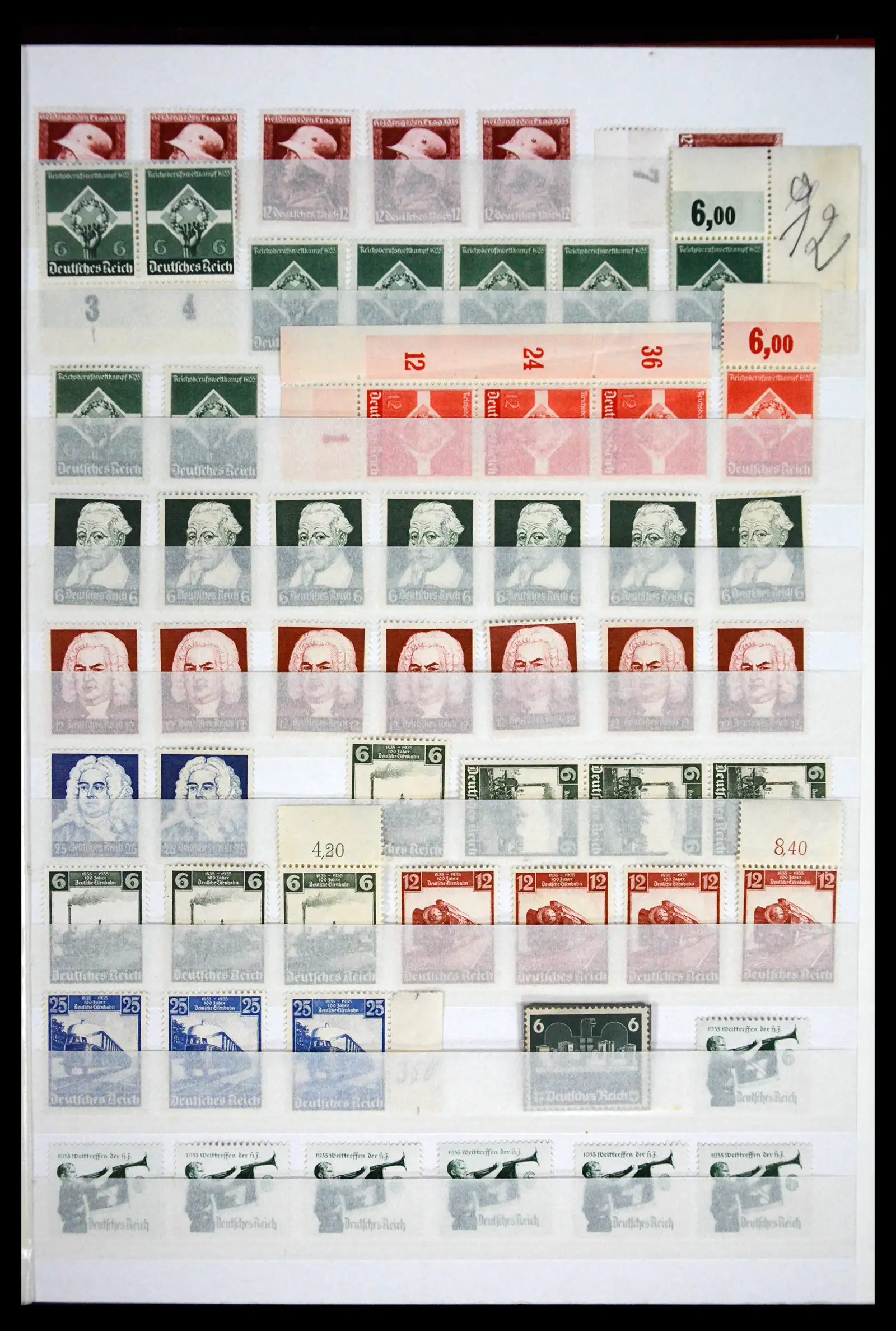 41585 0011 - Stamp collection 41585 German Reich MNH 1872-1945.