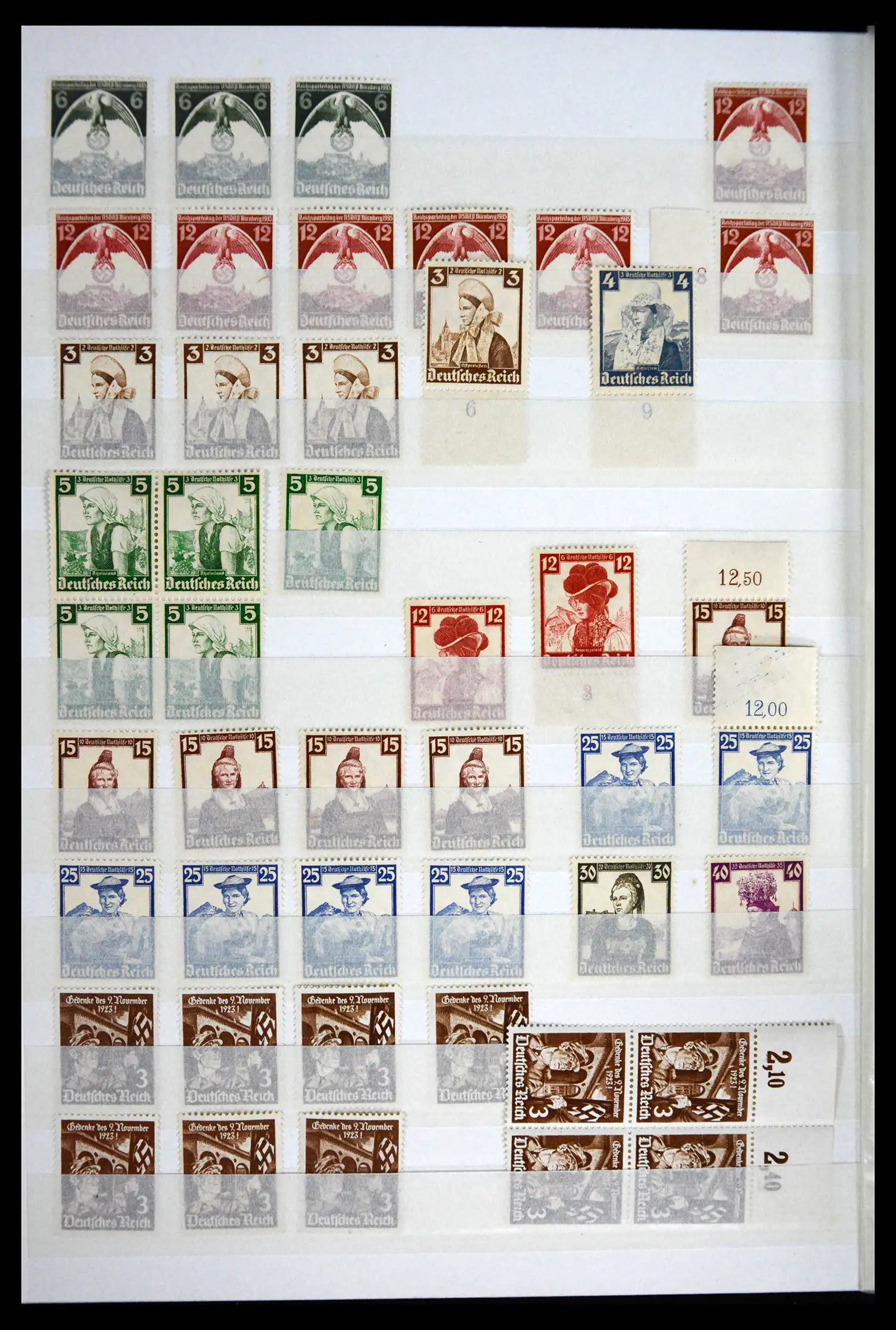 41585 0012 - Stamp collection 41585 German Reich MNH 1872-1945.