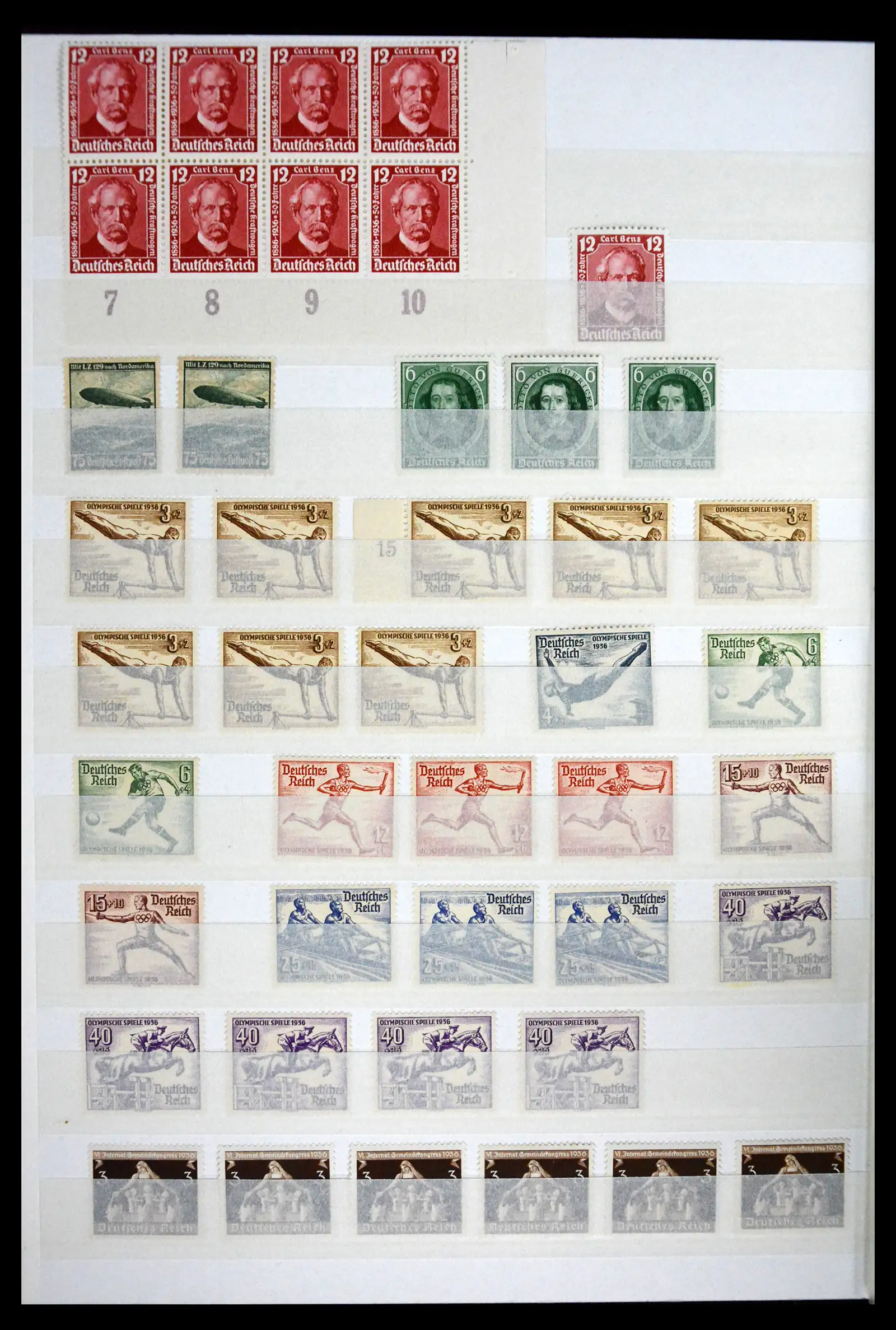41585 0014 - Stamp collection 41585 German Reich MNH 1872-1945.