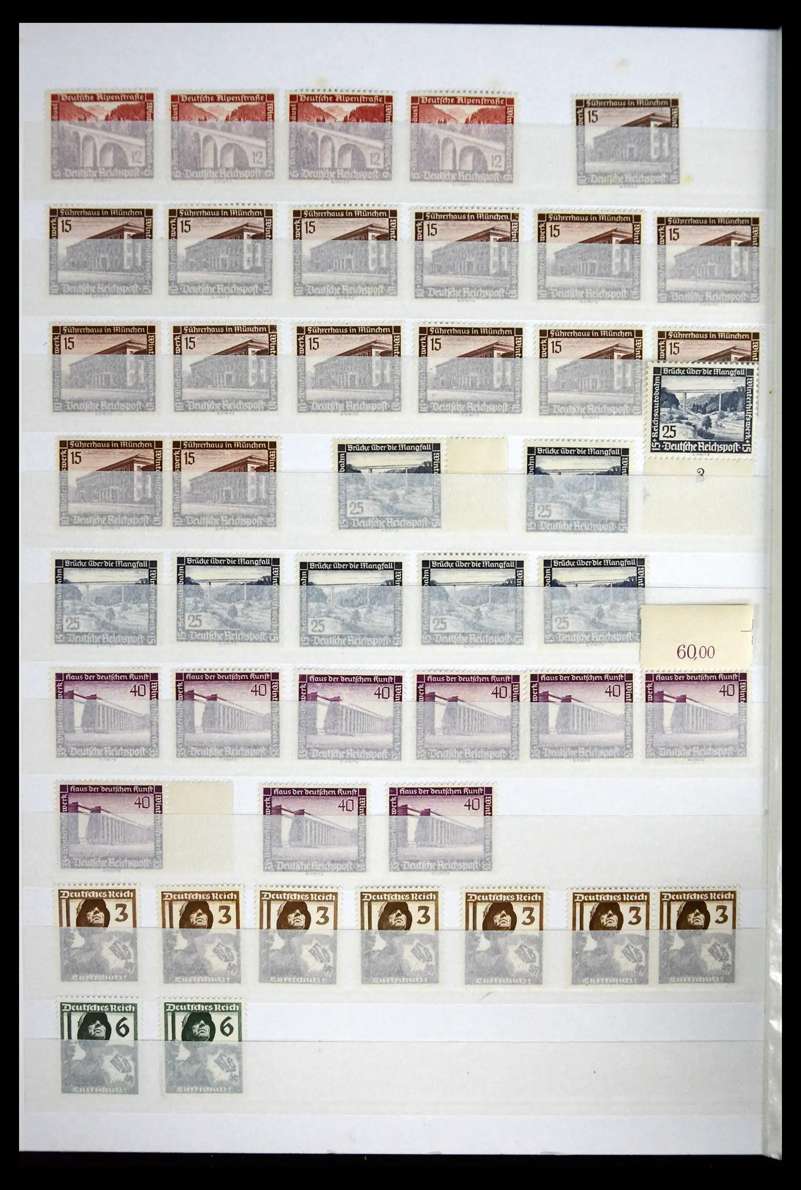 41585 0018 - Stamp collection 41585 German Reich MNH 1872-1945.