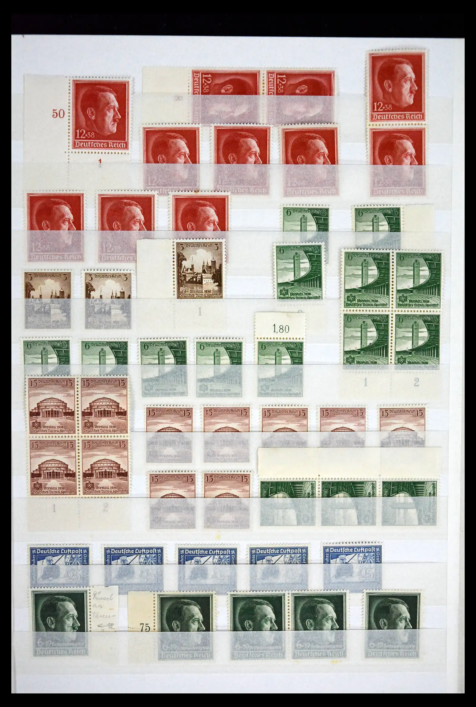 41585 0021 - Stamp collection 41585 German Reich MNH 1872-1945.