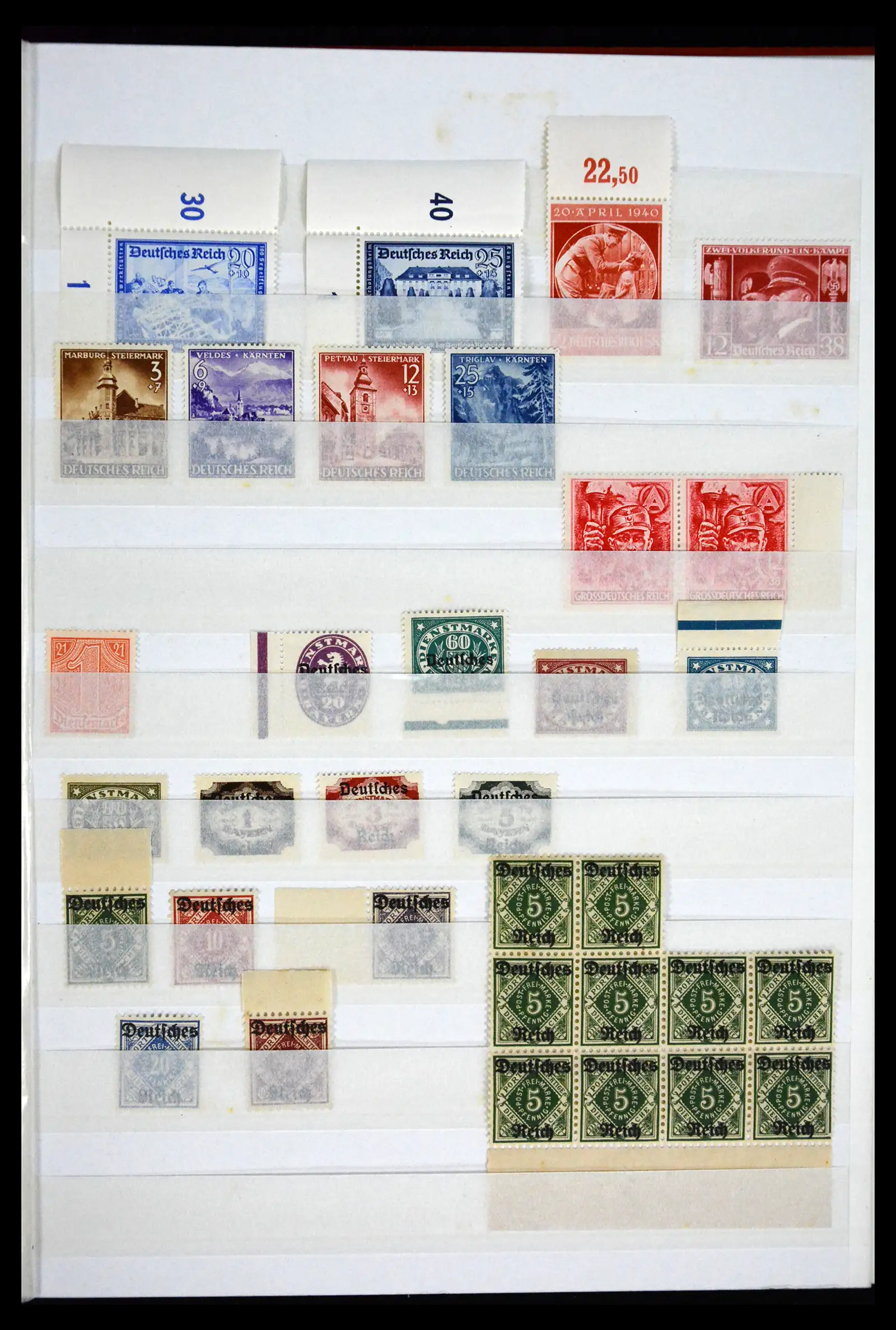 41585 0023 - Stamp collection 41585 German Reich MNH 1872-1945.