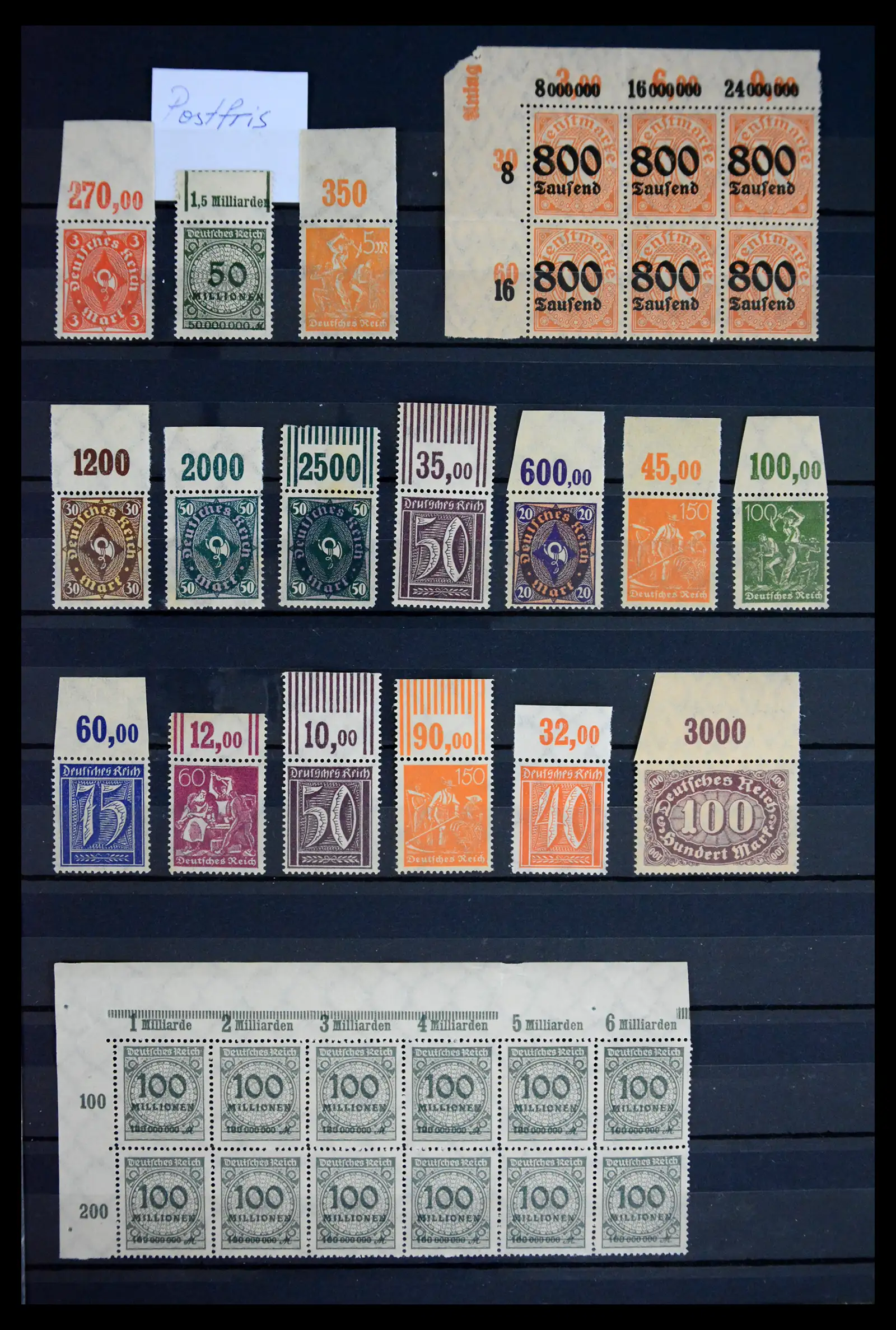 41585 0028 - Stamp collection 41585 German Reich MNH 1872-1945.