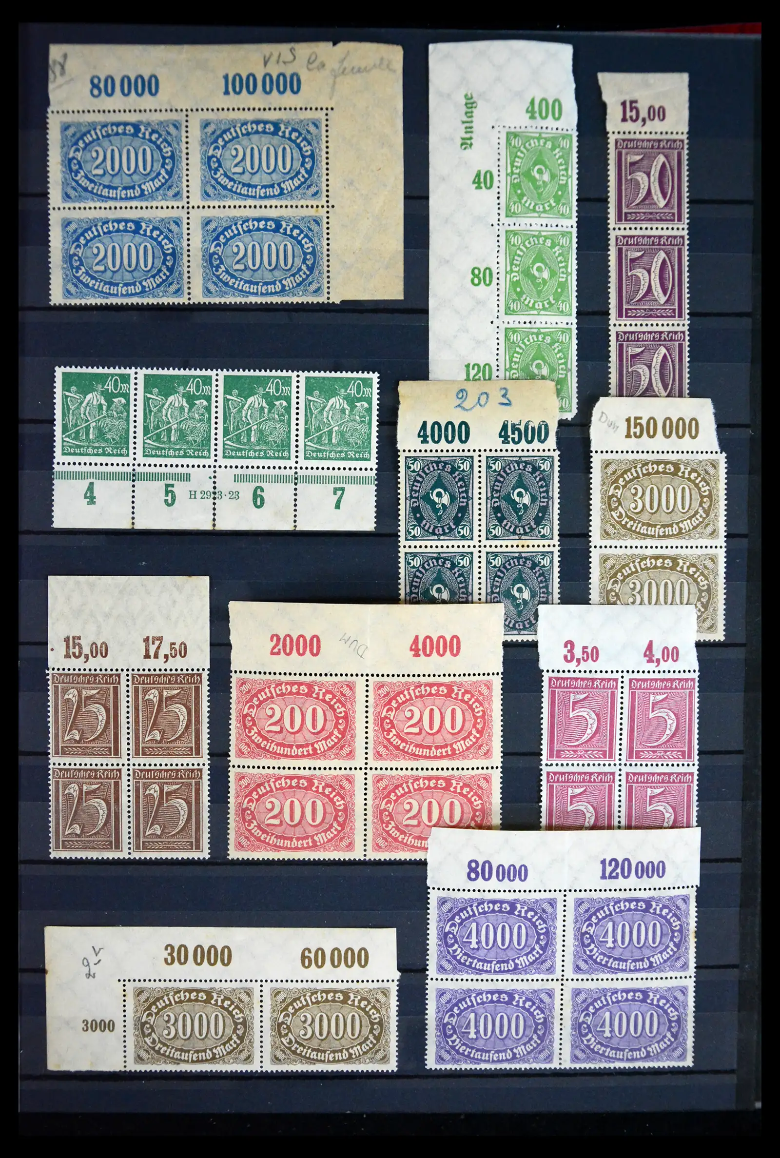 41585 0034 - Stamp collection 41585 German Reich MNH 1872-1945.