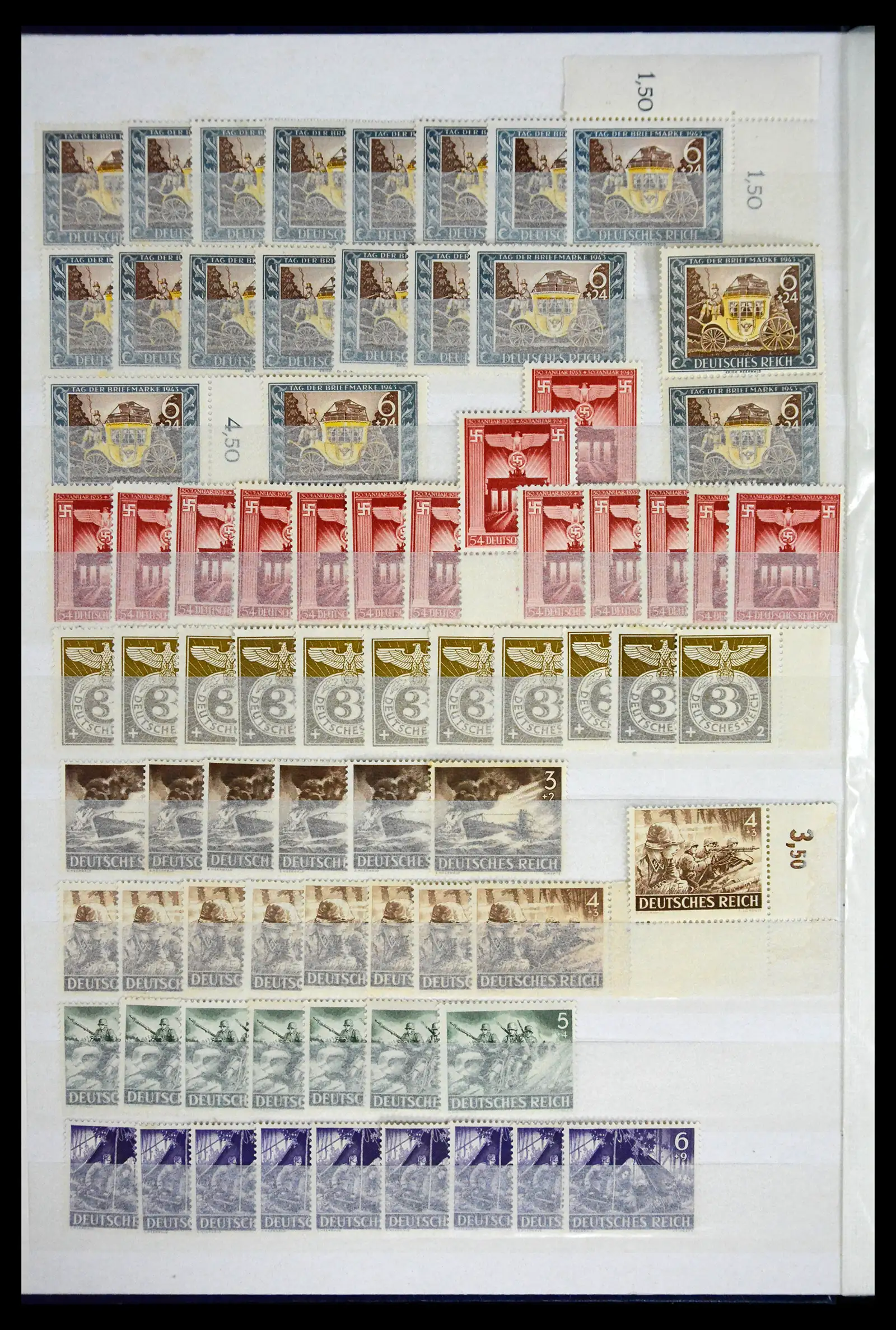 41585 0056 - Stamp collection 41585 German Reich MNH 1872-1945.