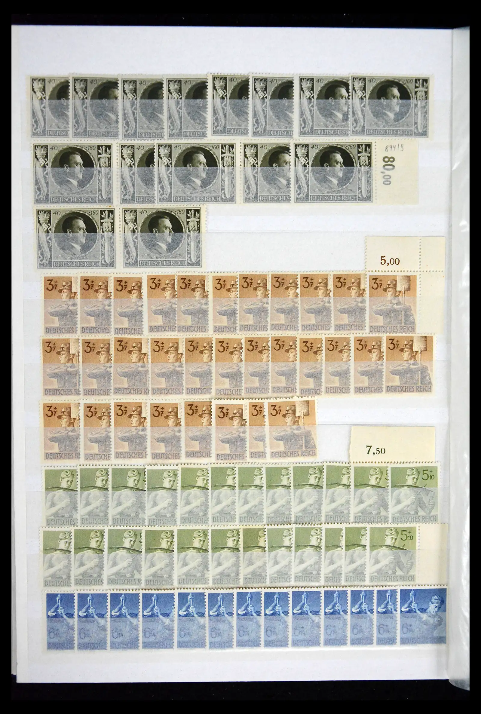 41585 0062 - Stamp collection 41585 German Reich MNH 1872-1945.