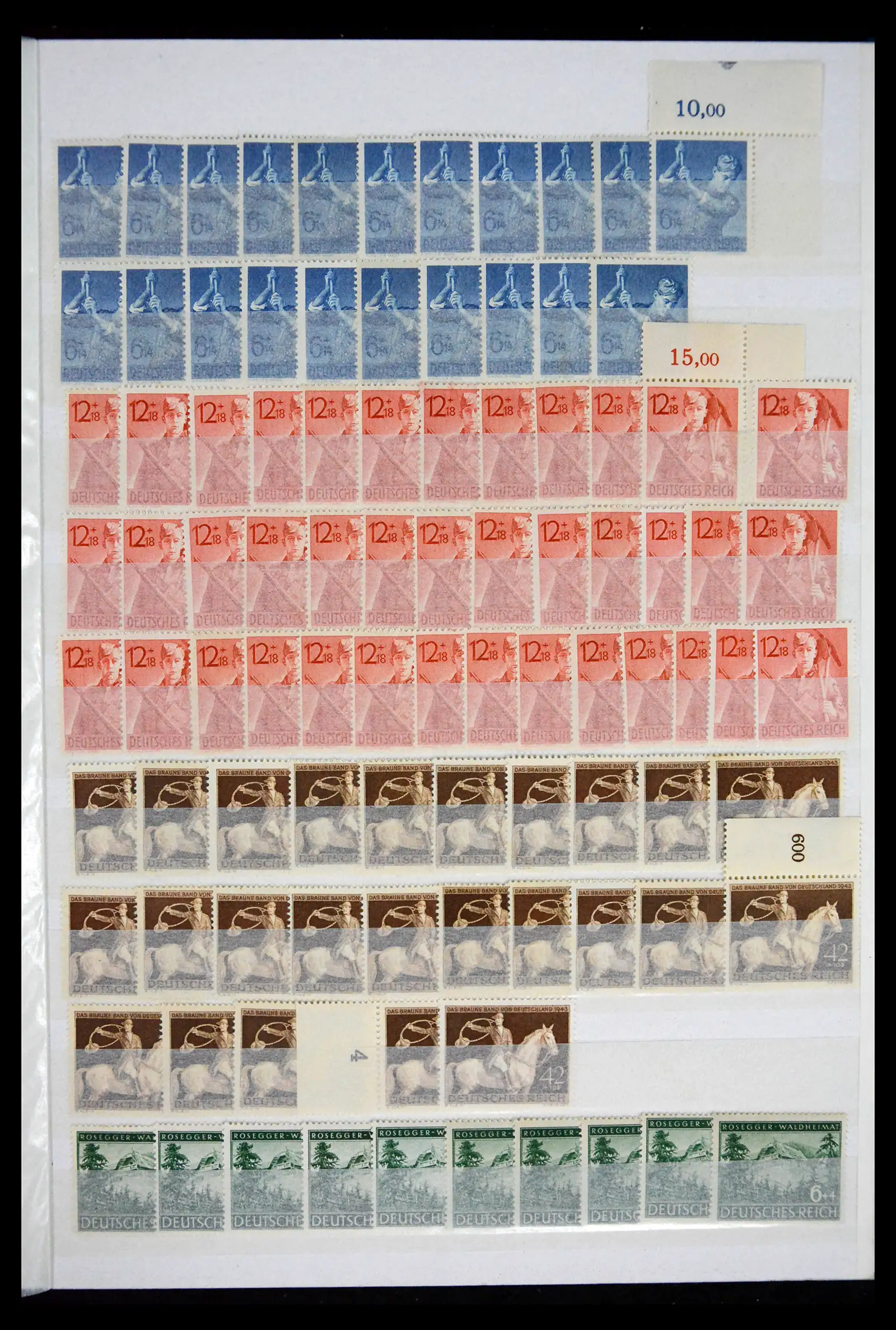 41585 0063 - Stamp collection 41585 German Reich MNH 1872-1945.