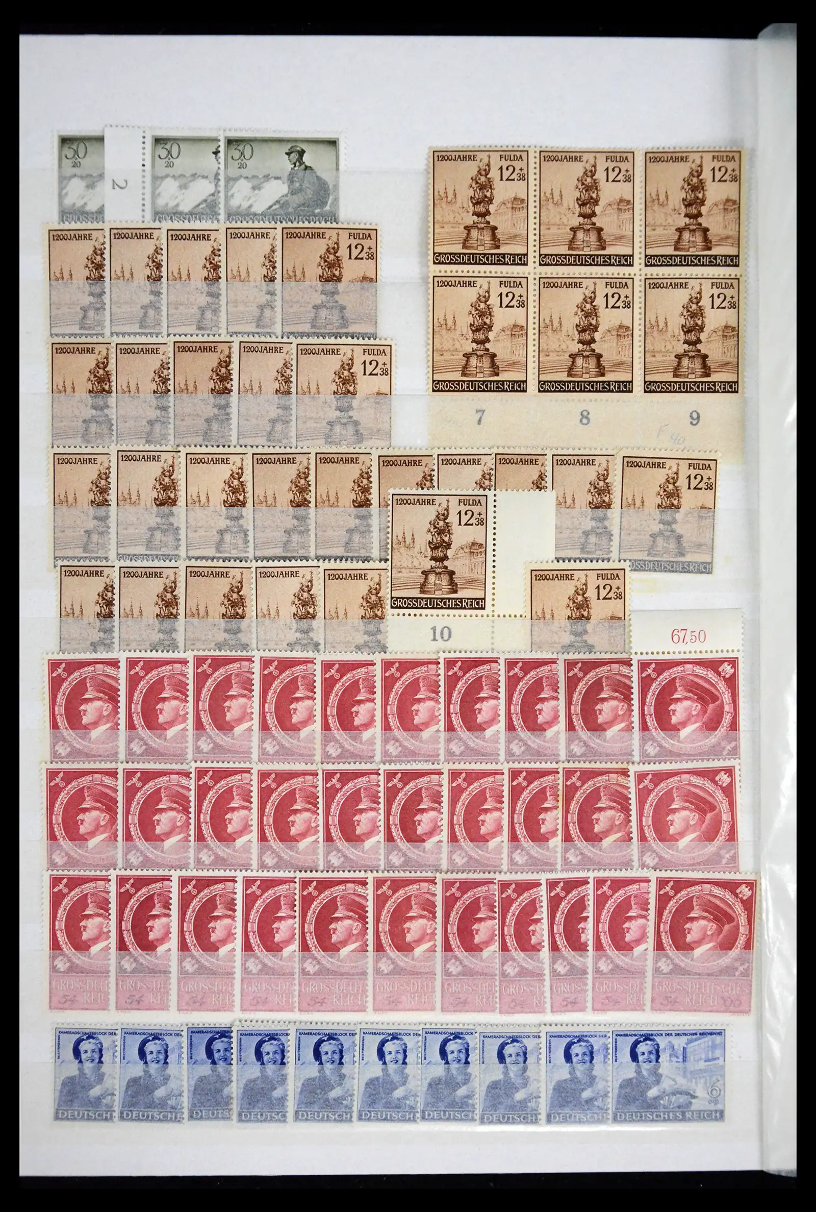 41585 0076 - Stamp collection 41585 German Reich MNH 1872-1945.
