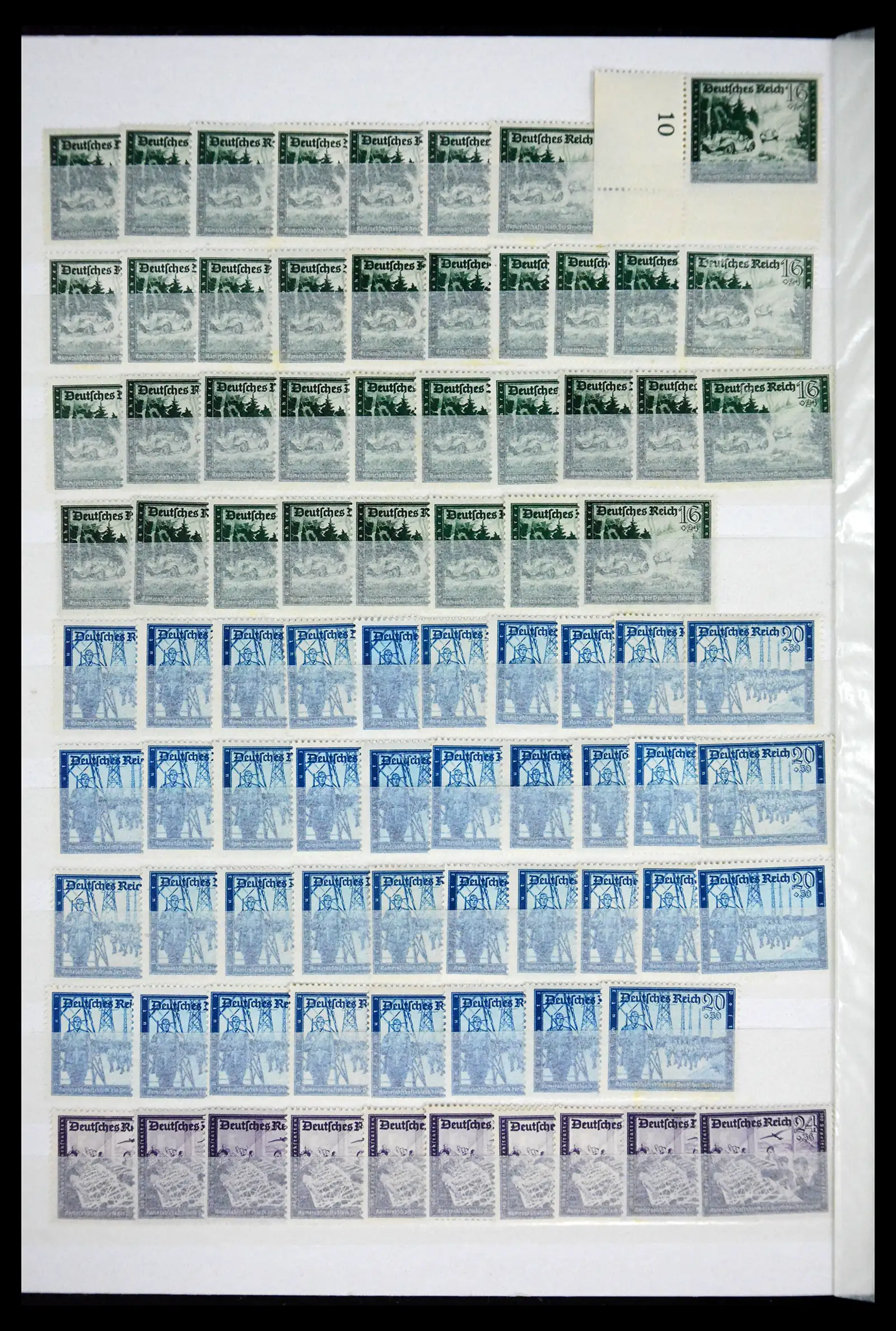 41585 0078 - Stamp collection 41585 German Reich MNH 1872-1945.