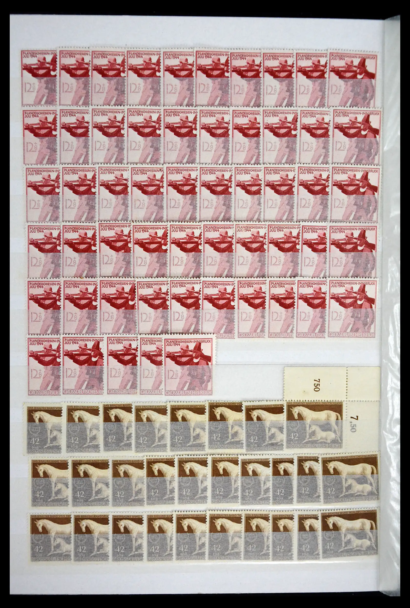 41585 0082 - Stamp collection 41585 German Reich MNH 1872-1945.