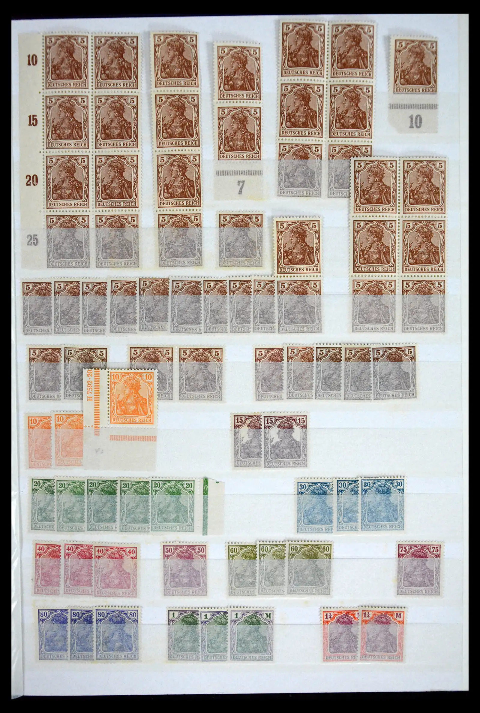41585 0089 - Stamp collection 41585 German Reich MNH 1872-1945.