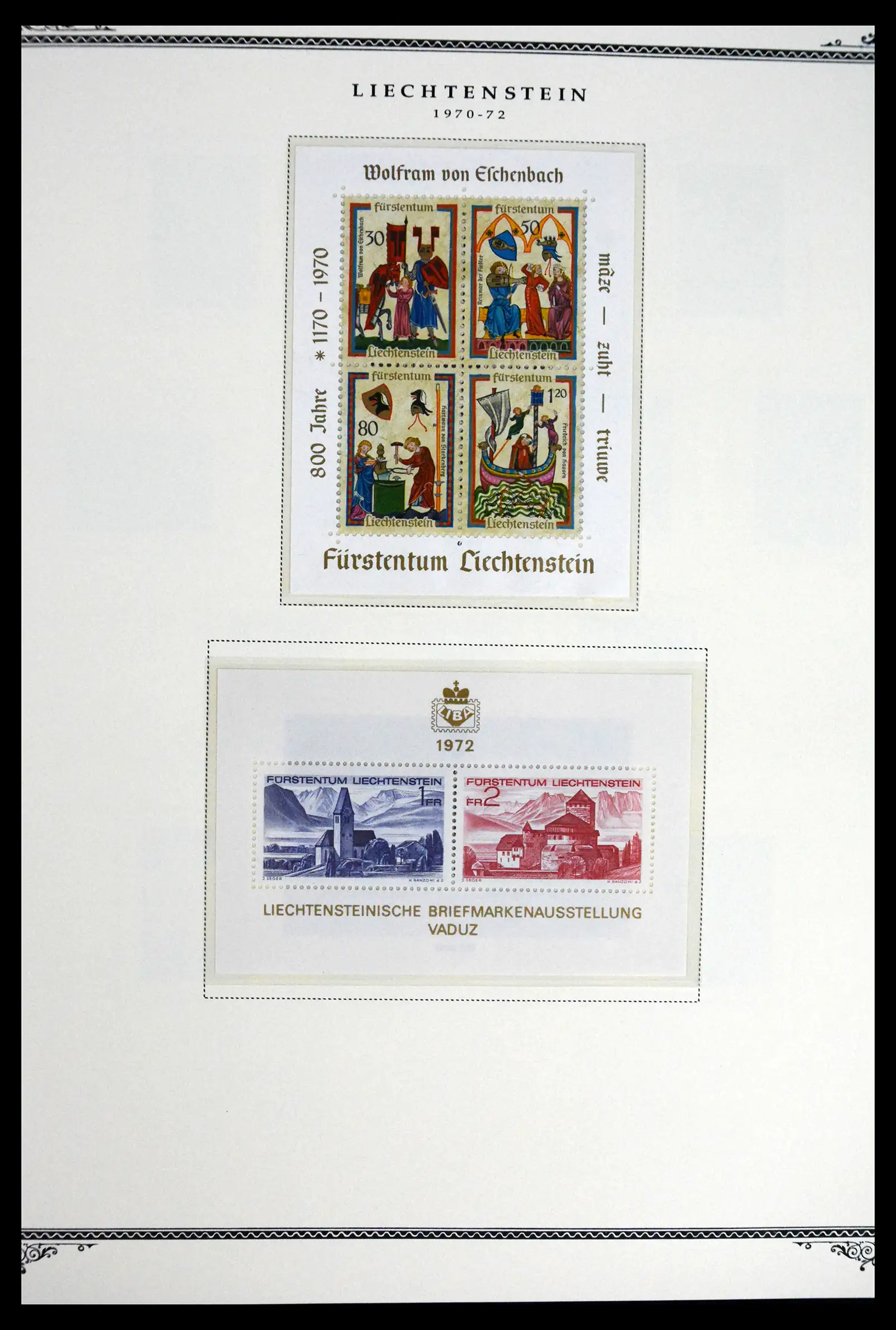 41586 0016 - Stamp collection 41586 Liechtenstein complete 1955-2010.