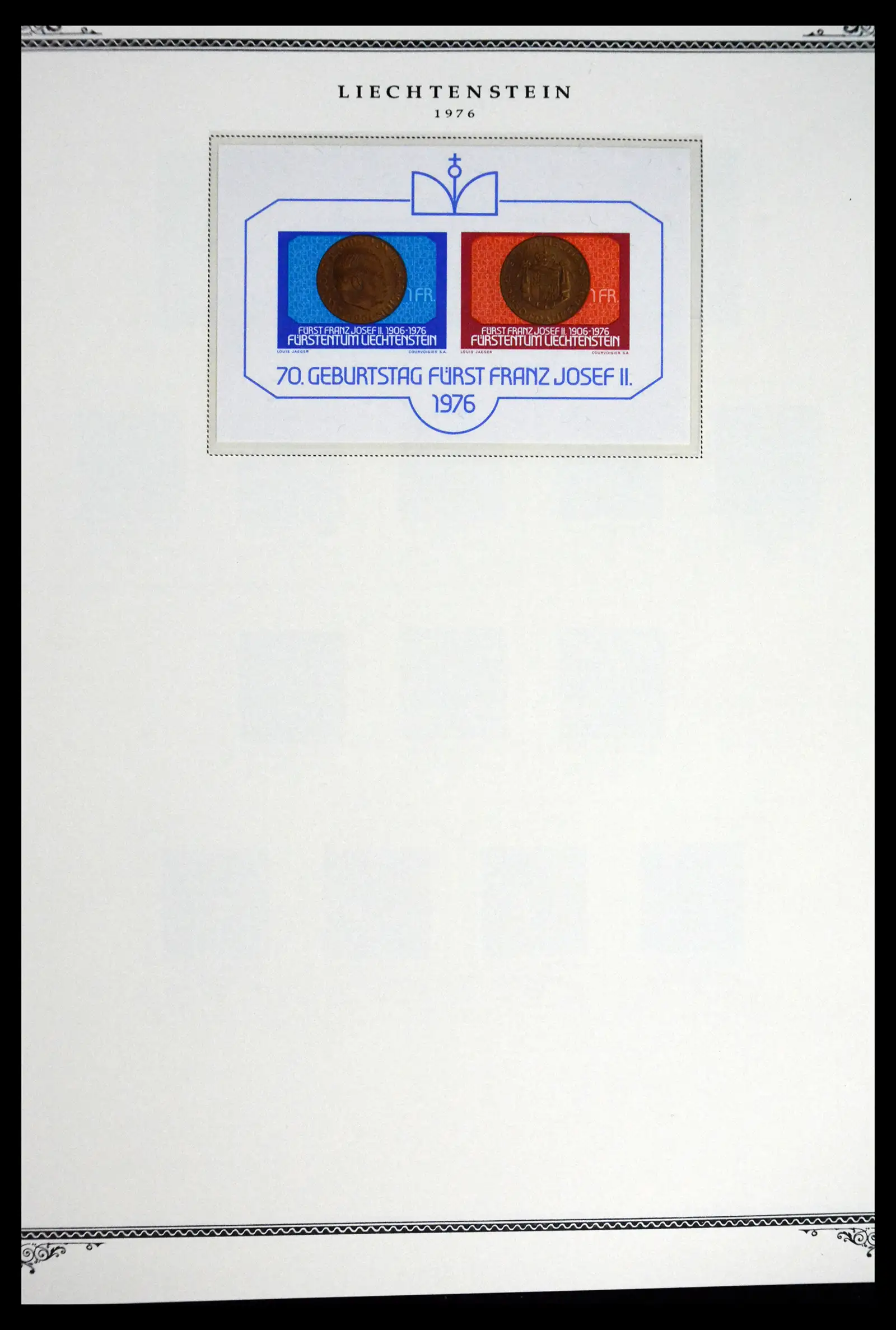 41586 0025 - Stamp collection 41586 Liechtenstein complete 1955-2010.