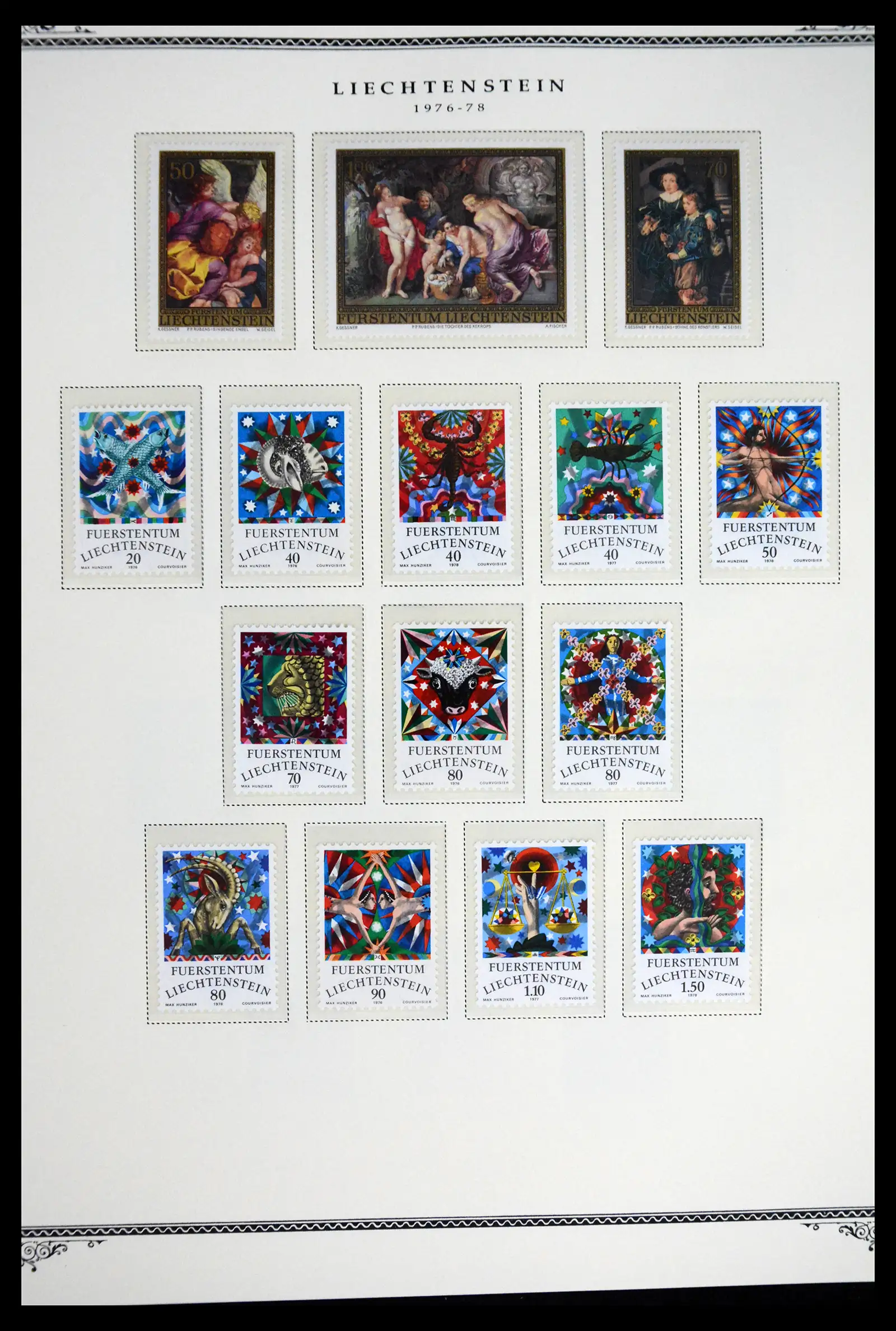 41586 0026 - Stamp collection 41586 Liechtenstein complete 1955-2010.