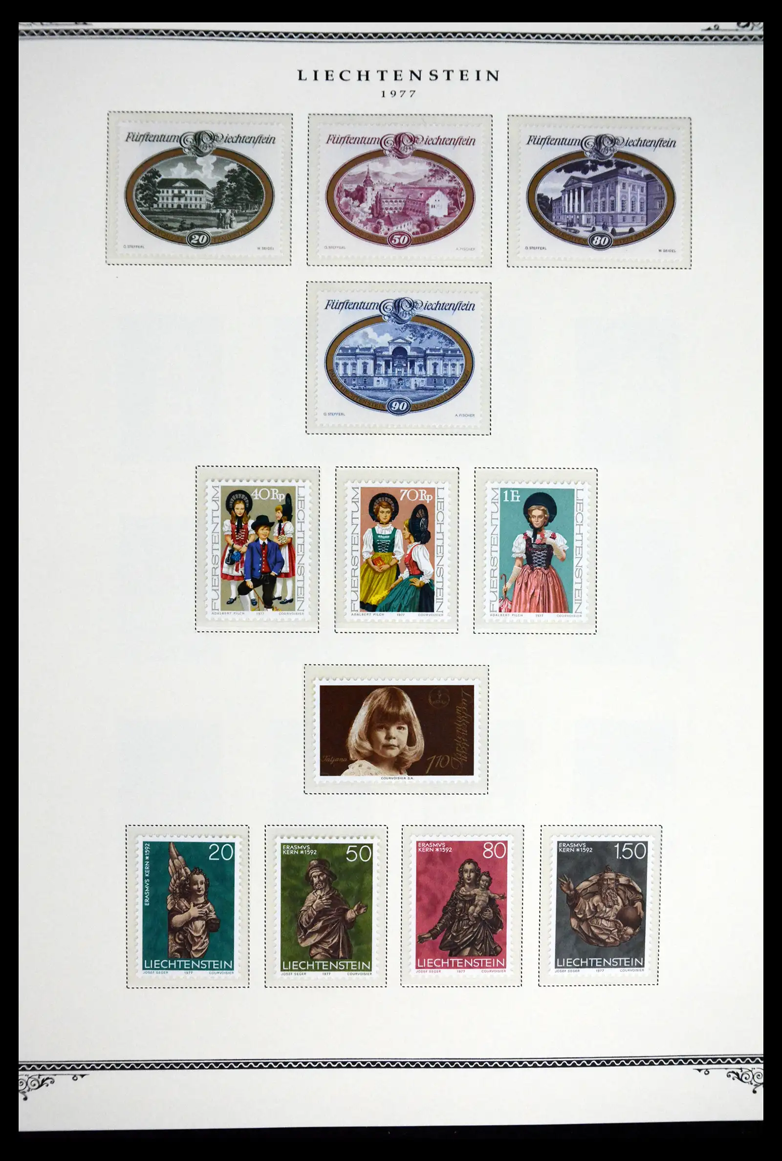 41586 0028 - Stamp collection 41586 Liechtenstein complete 1955-2010.