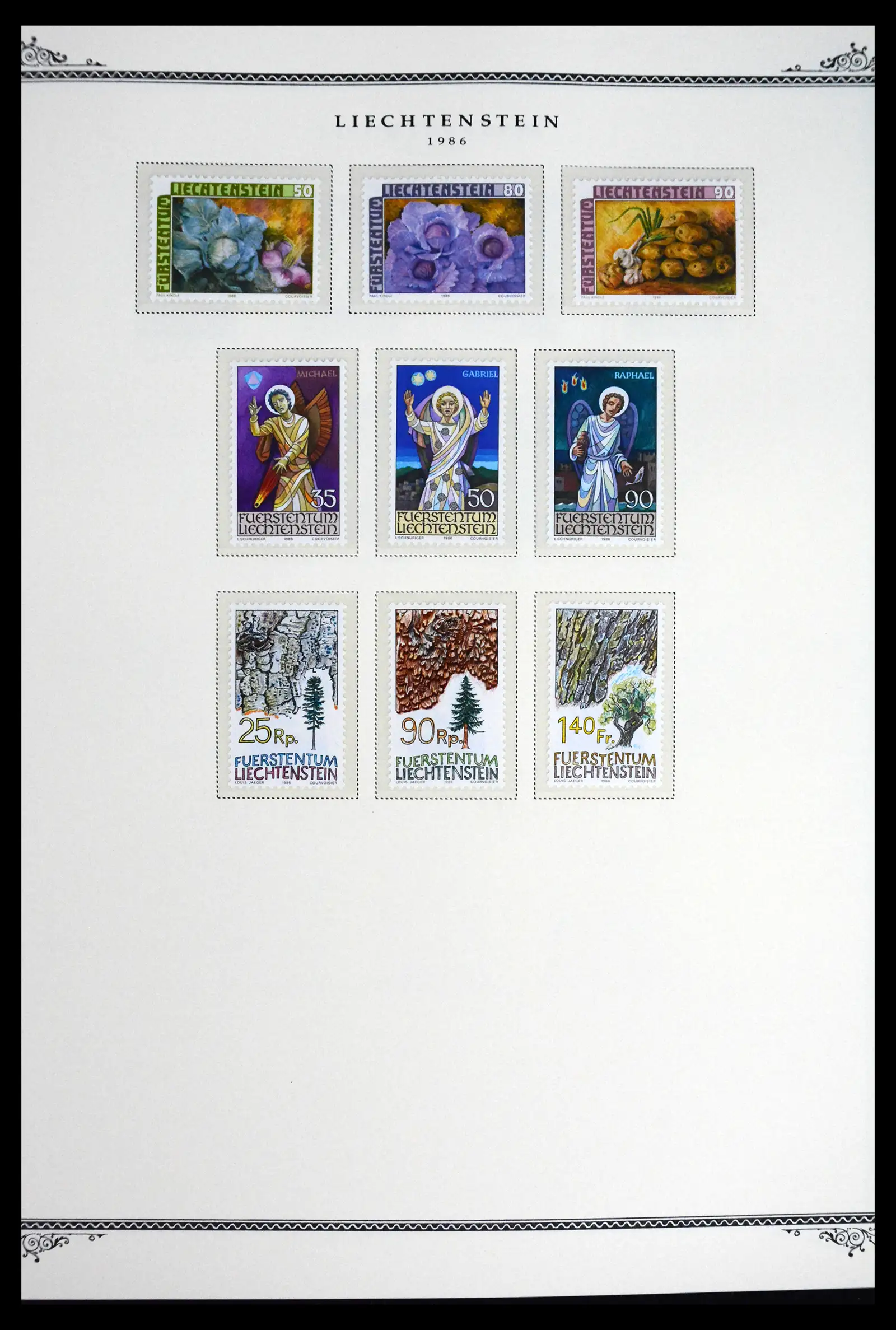 41586 0048 - Stamp collection 41586 Liechtenstein complete 1955-2010.
