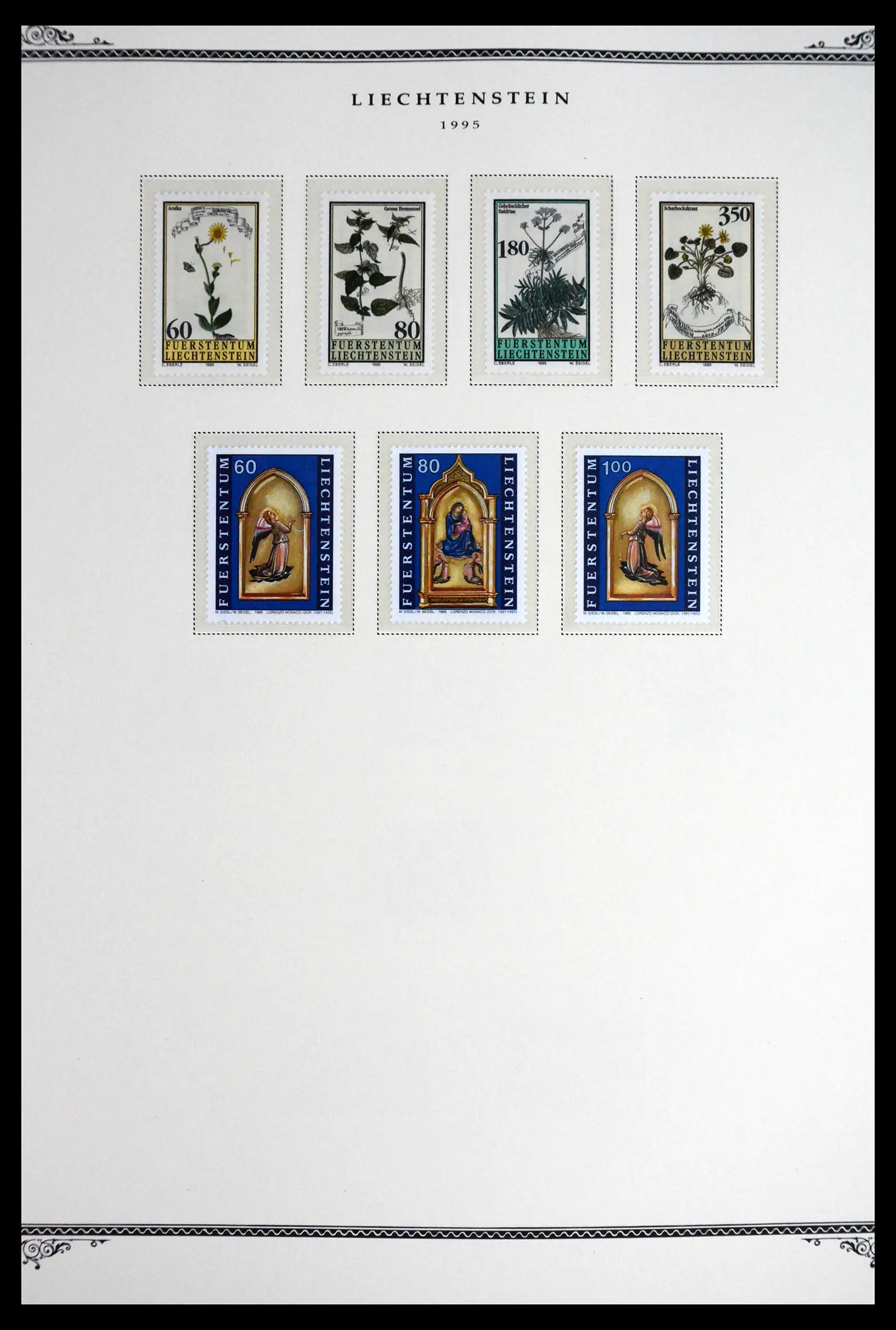 41586 0070 - Stamp collection 41586 Liechtenstein complete 1955-2010.